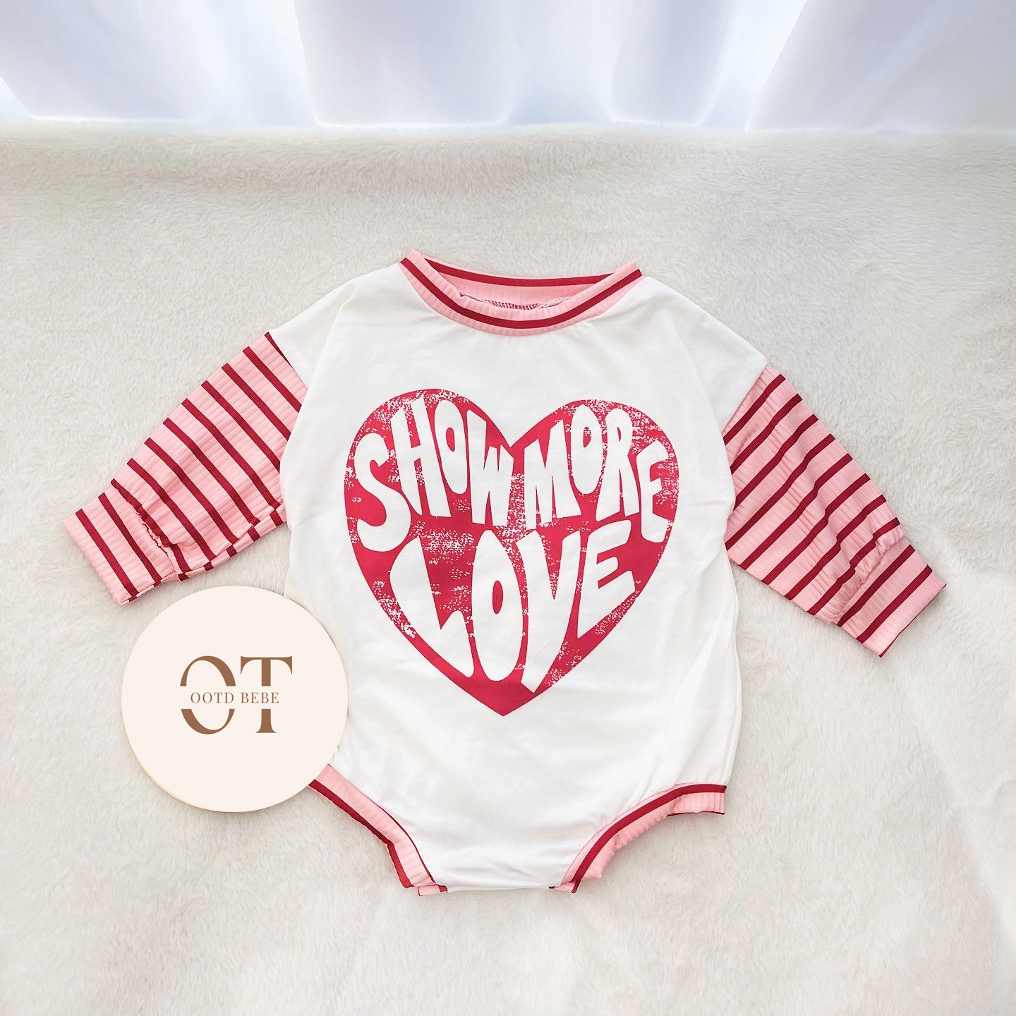  Baby Show More Love Romper
