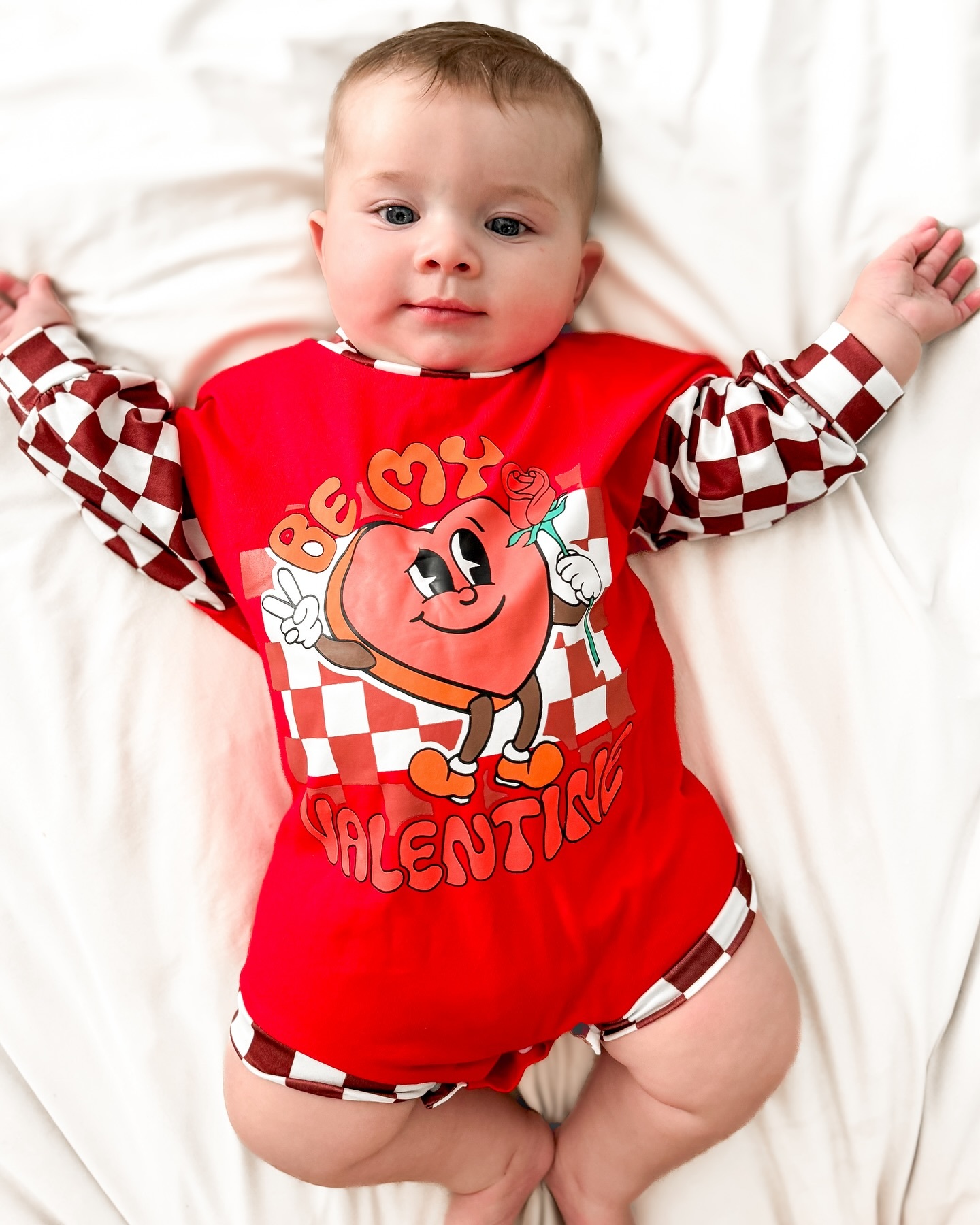 Baby Be My Valentine Romper