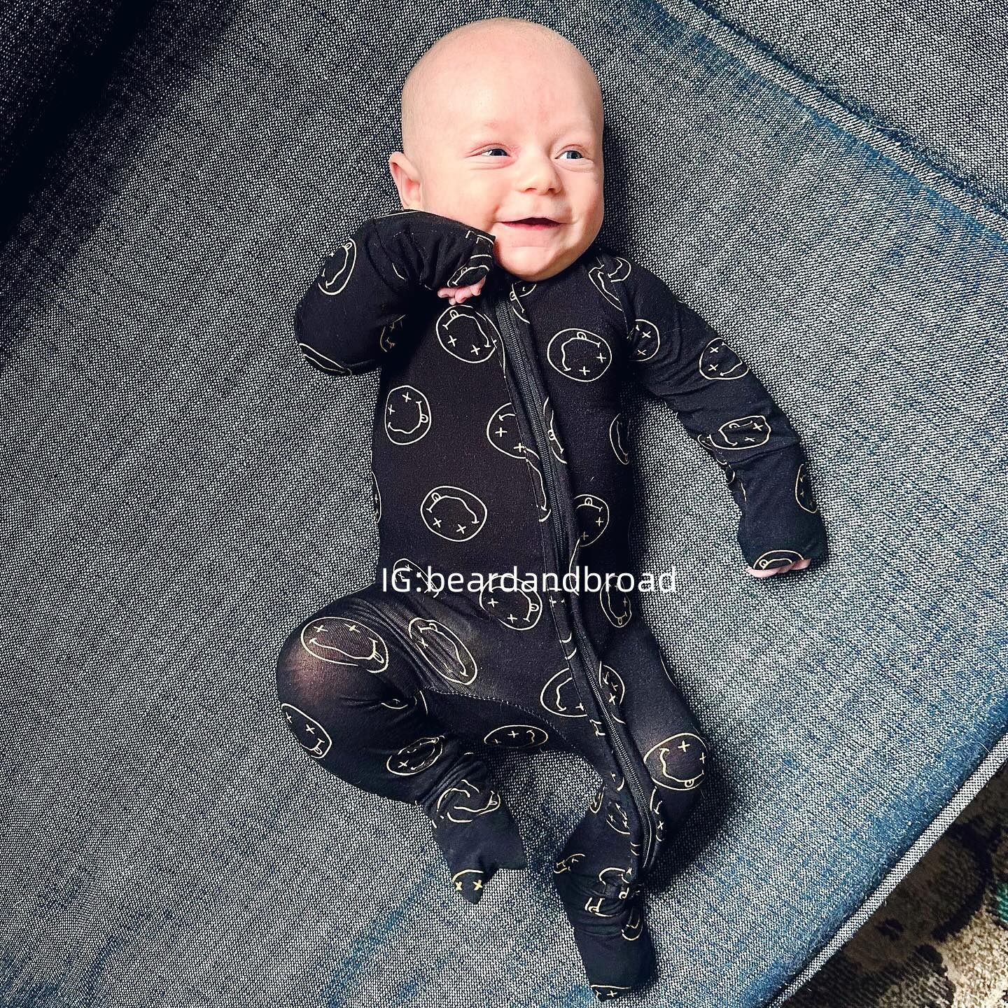 Happy Face Bamboo Sleeper