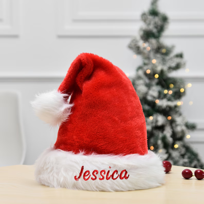 Christmas Mommy&Me Custom Name Hat