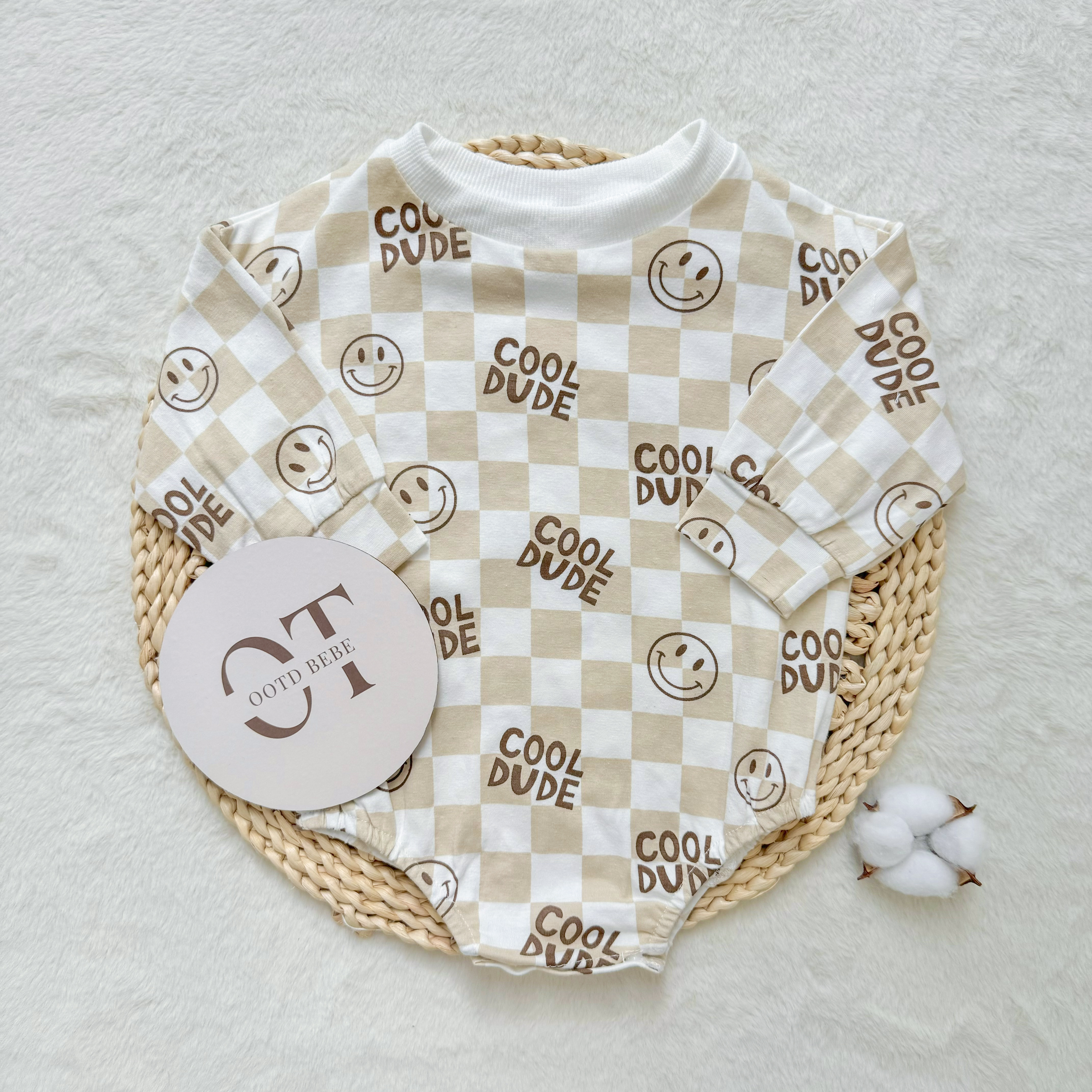 Baby Cool Dude Romper