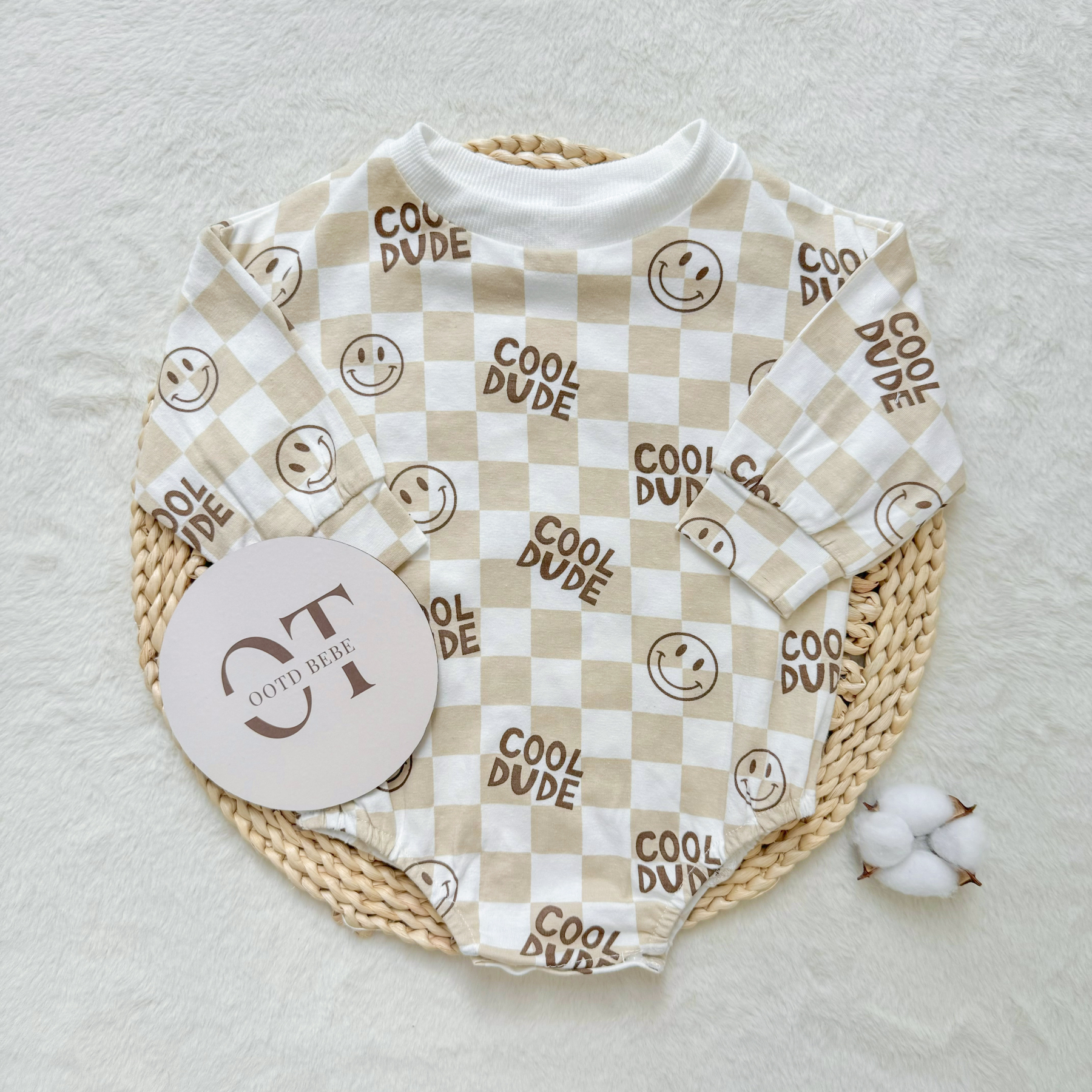 Baby Cool Dude Romper