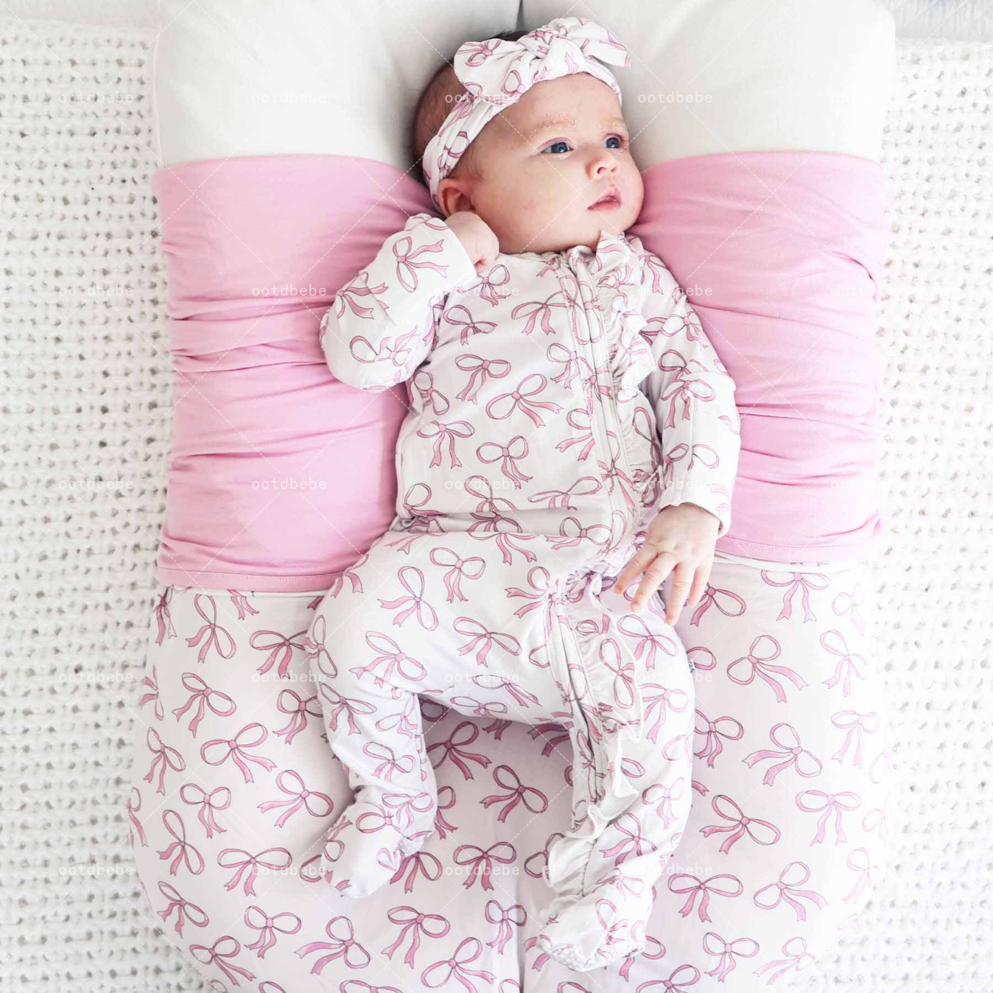 Newborn Bow Jumpsuit