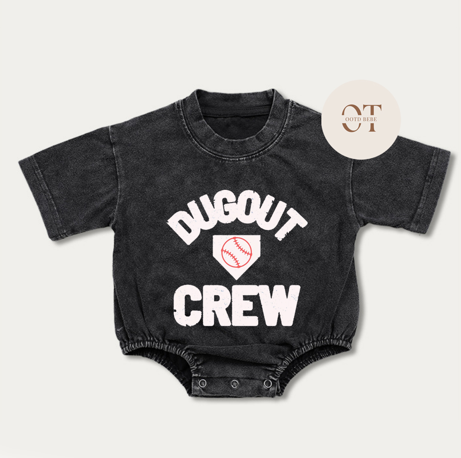 Baby Dugout Crew Romper