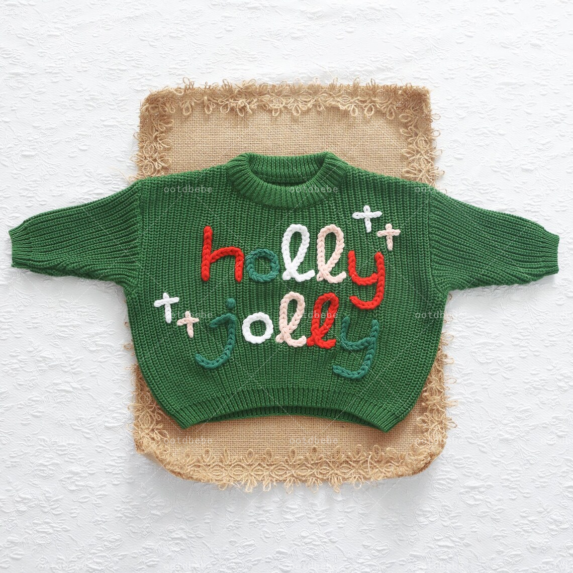Newborn Holly Jolly Sweater