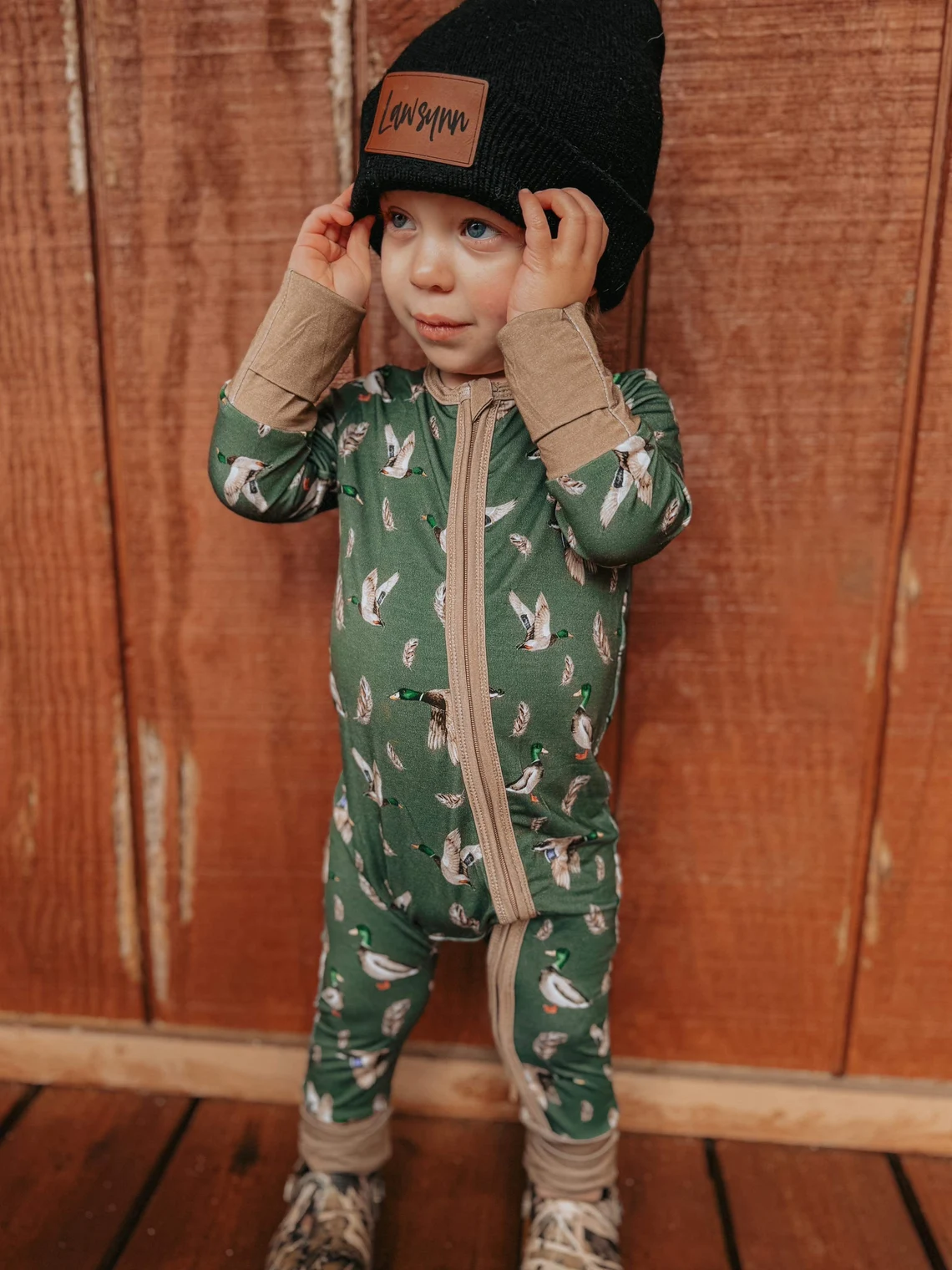 Newborn Mallard Duck Jumpsuit