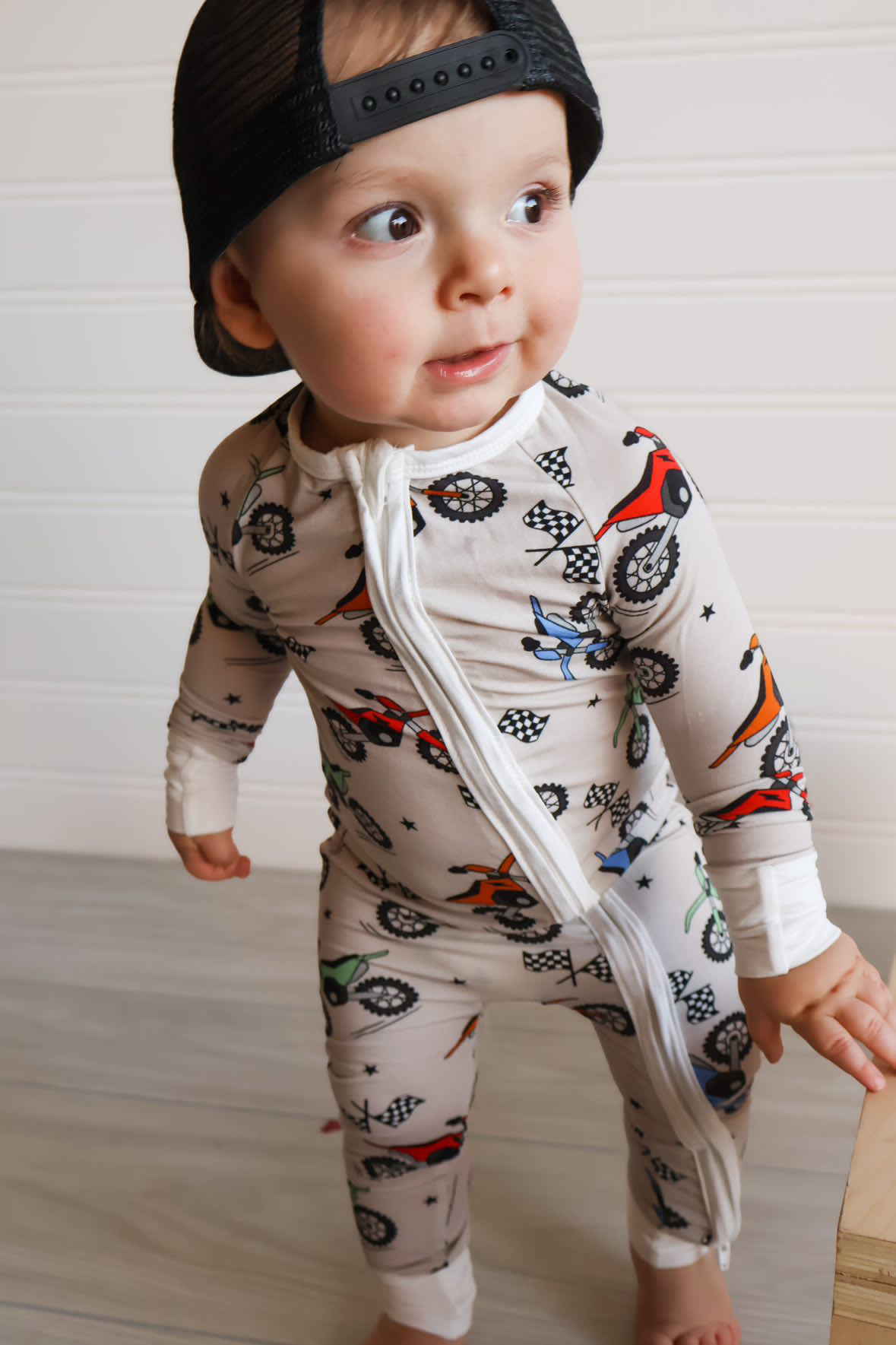 Baby Motorcycle Bamboo Sleeper