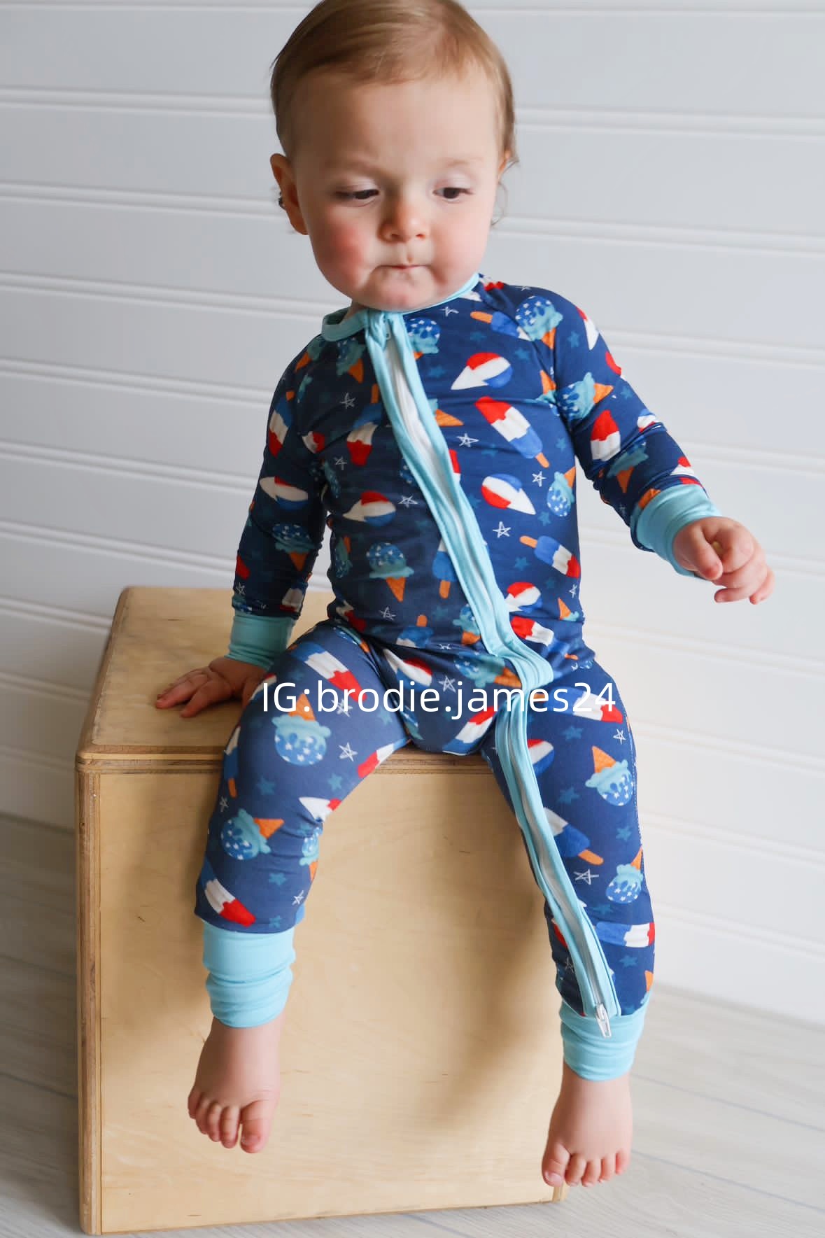 Newborn Independence Day Bamboo Sleeper