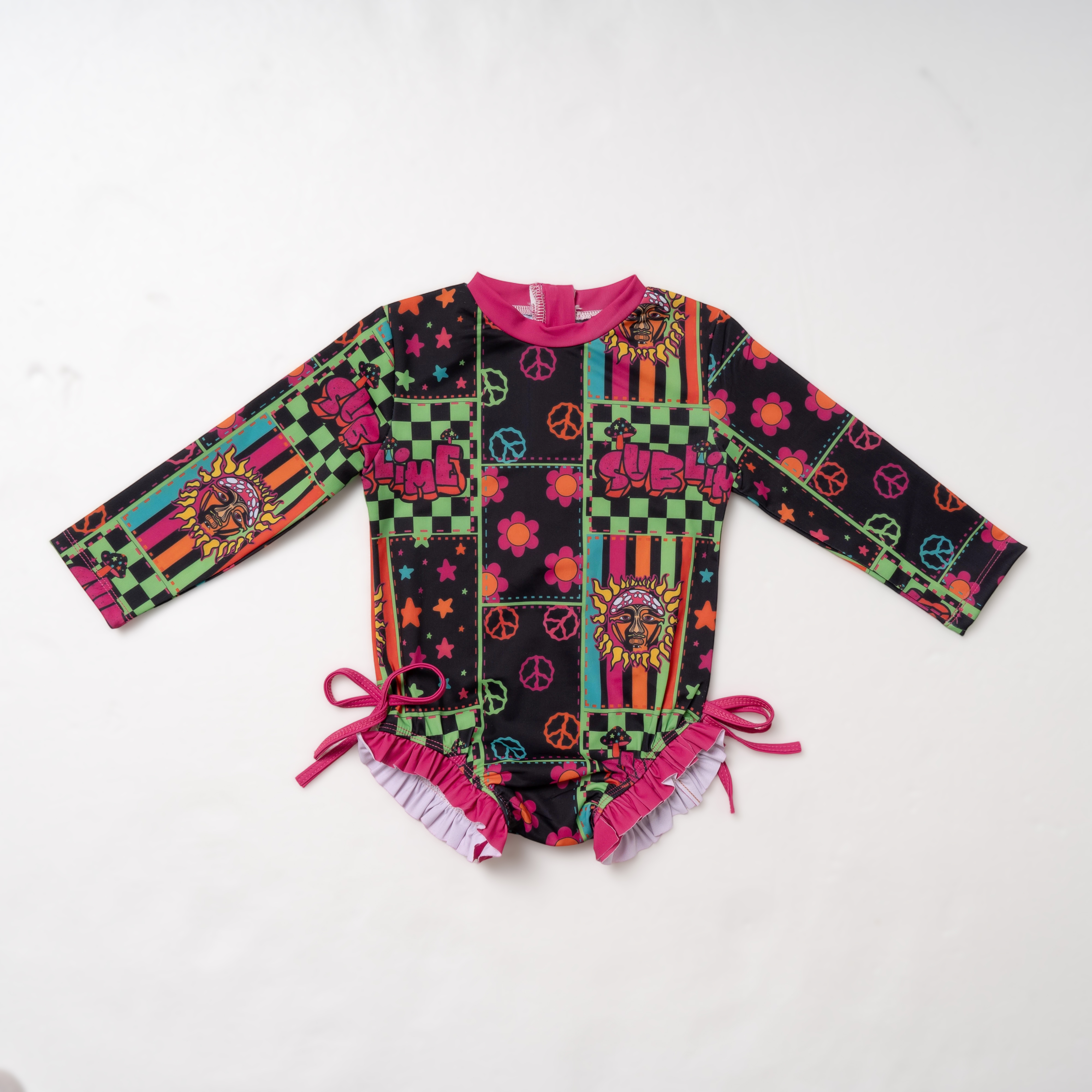 Baby Band Patchwork Swimsuit