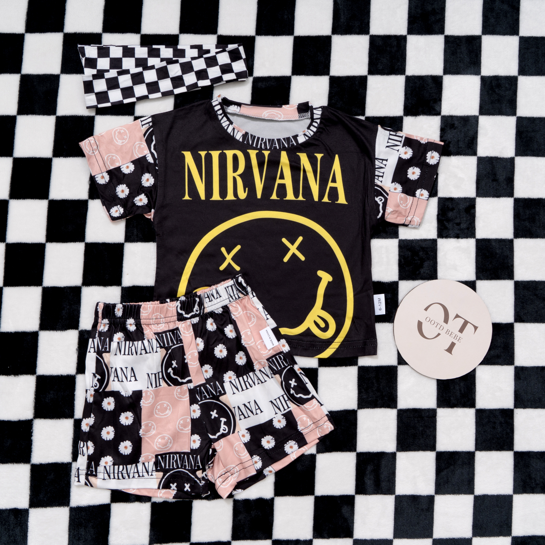 Toddler Band Set With Headband