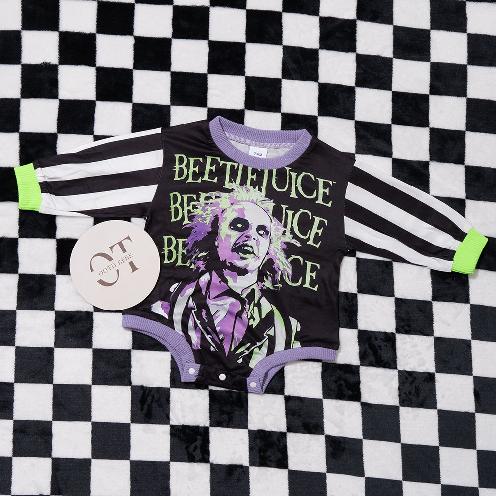 Baby Beetle Juice Romper