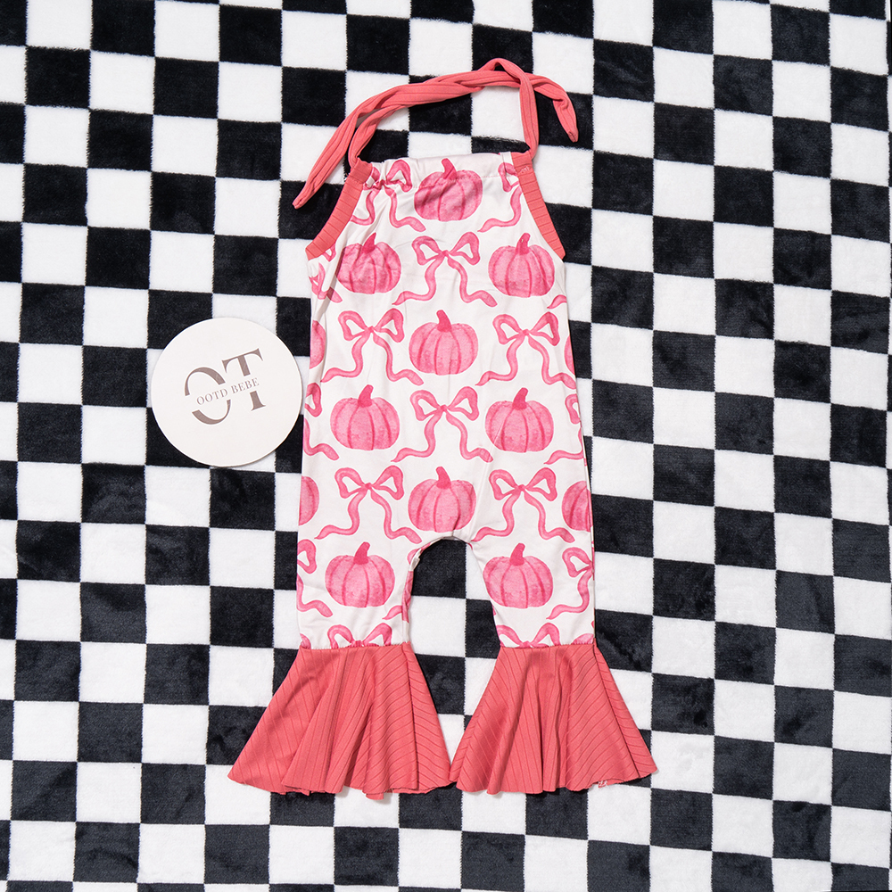 Baby Halloween Pumpkin Jumpsuit