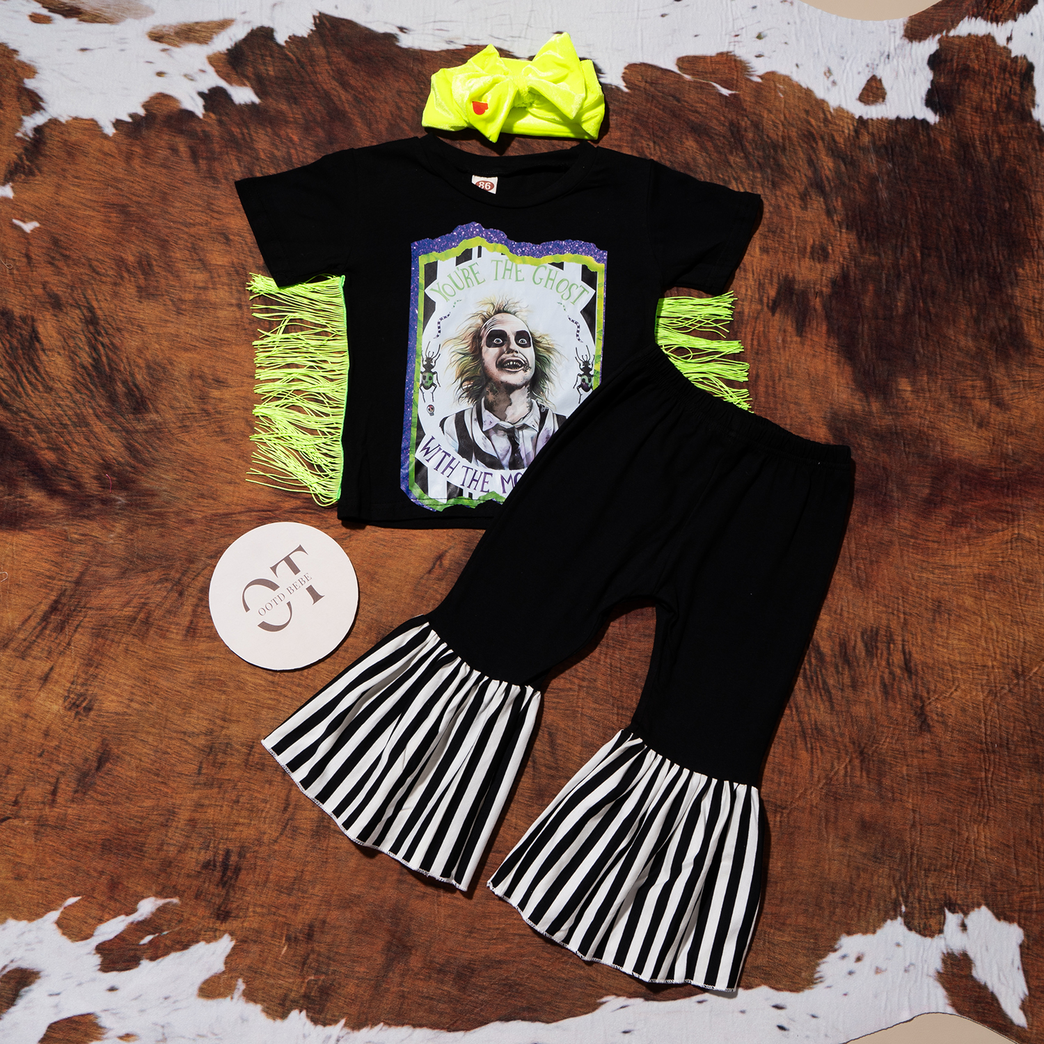 Baby Halloween Set With Headband