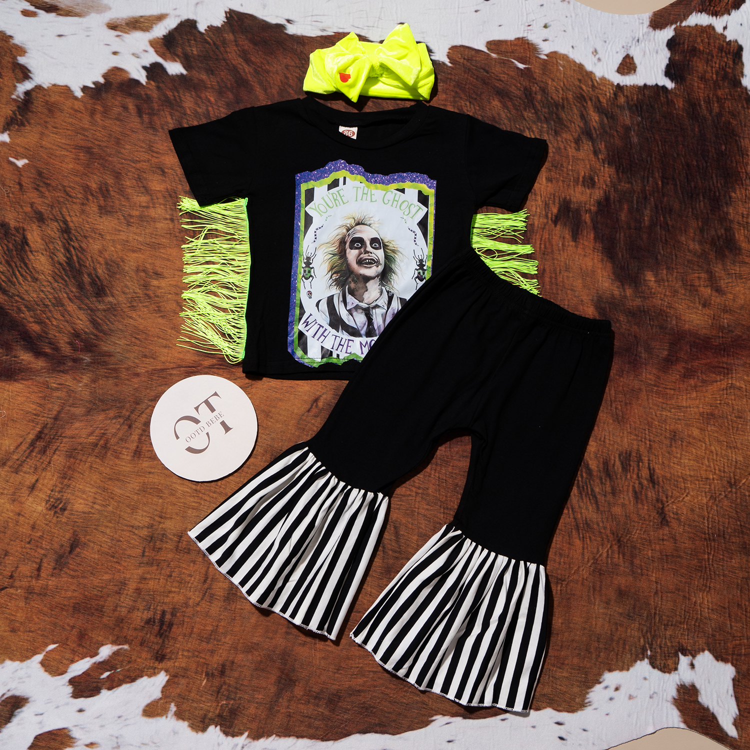 Baby Halloween Set With Headband