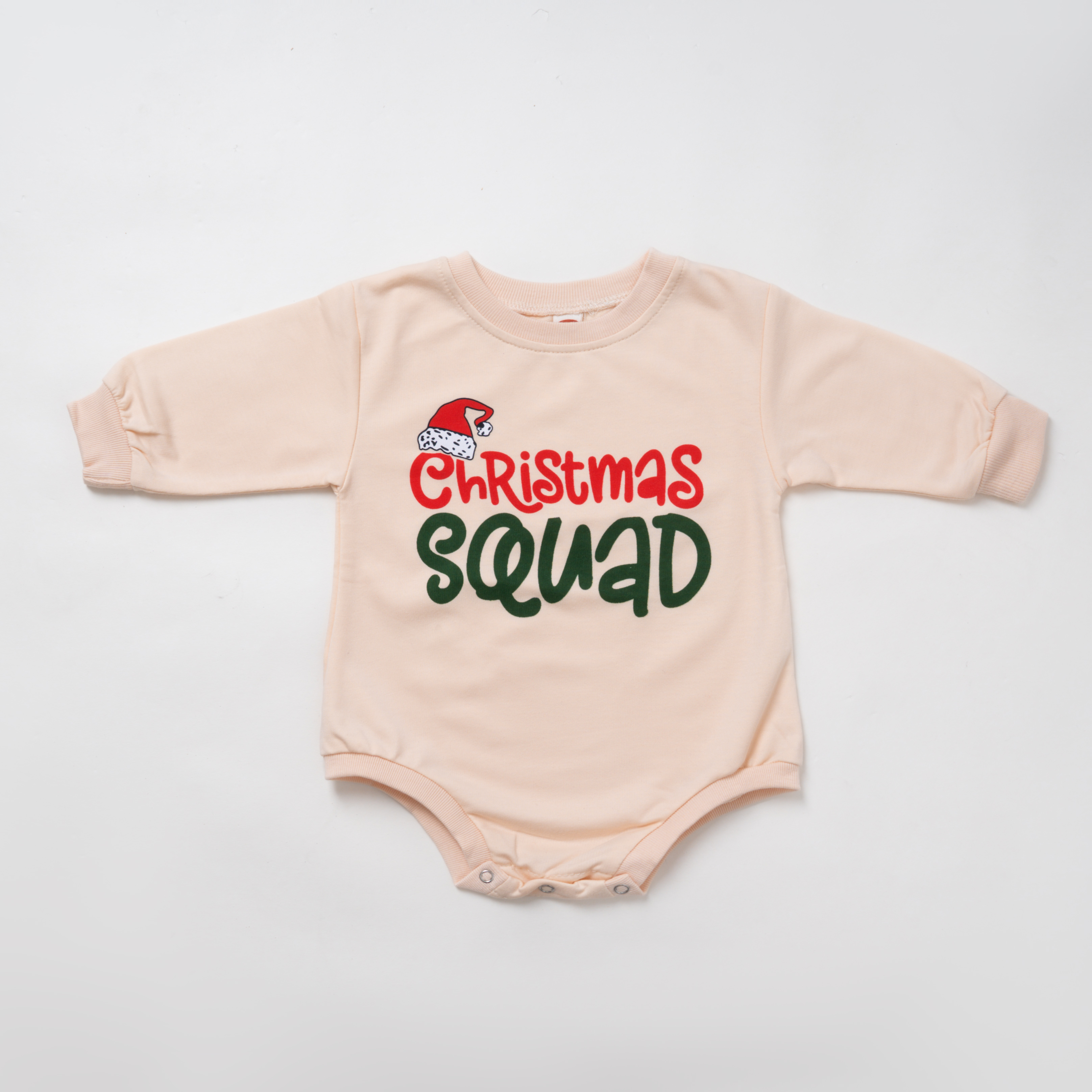 Baby Christmas Squad Romper