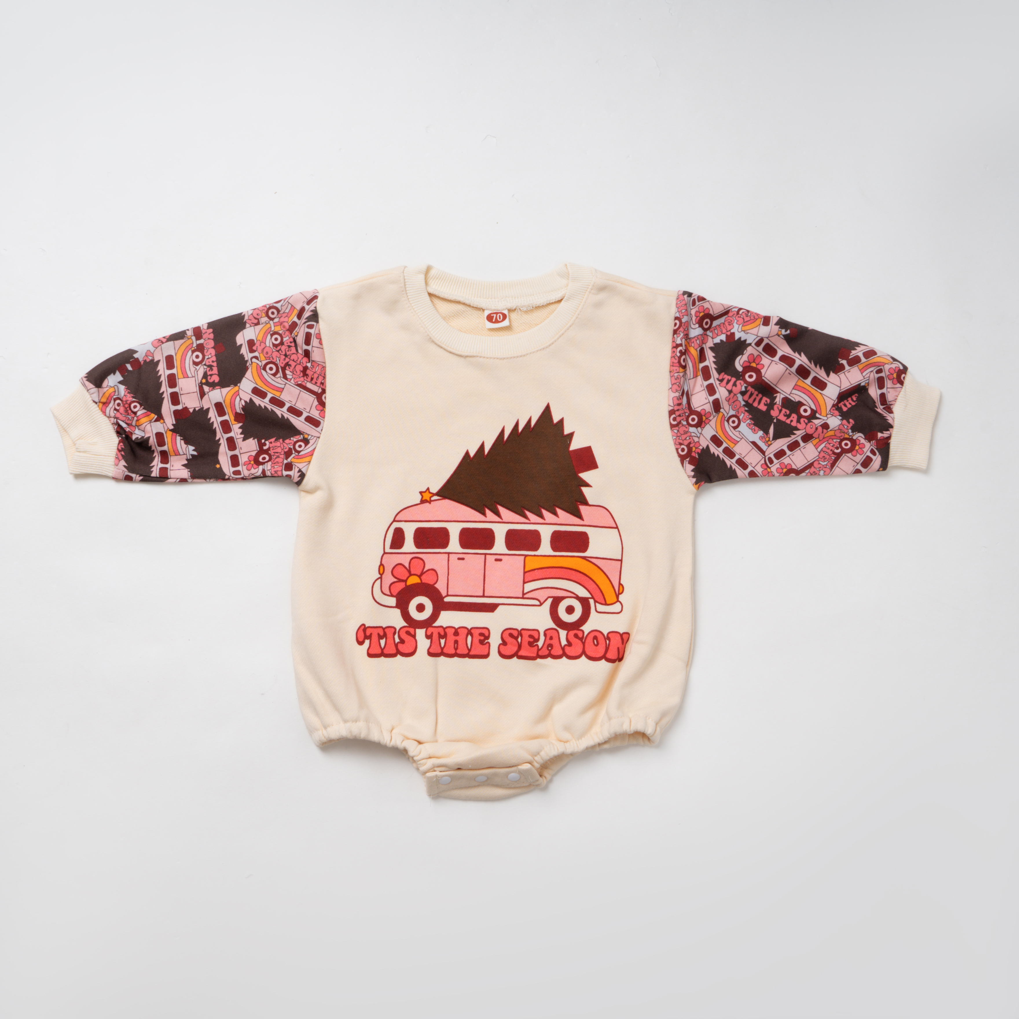 Baby Tis The Season Romper