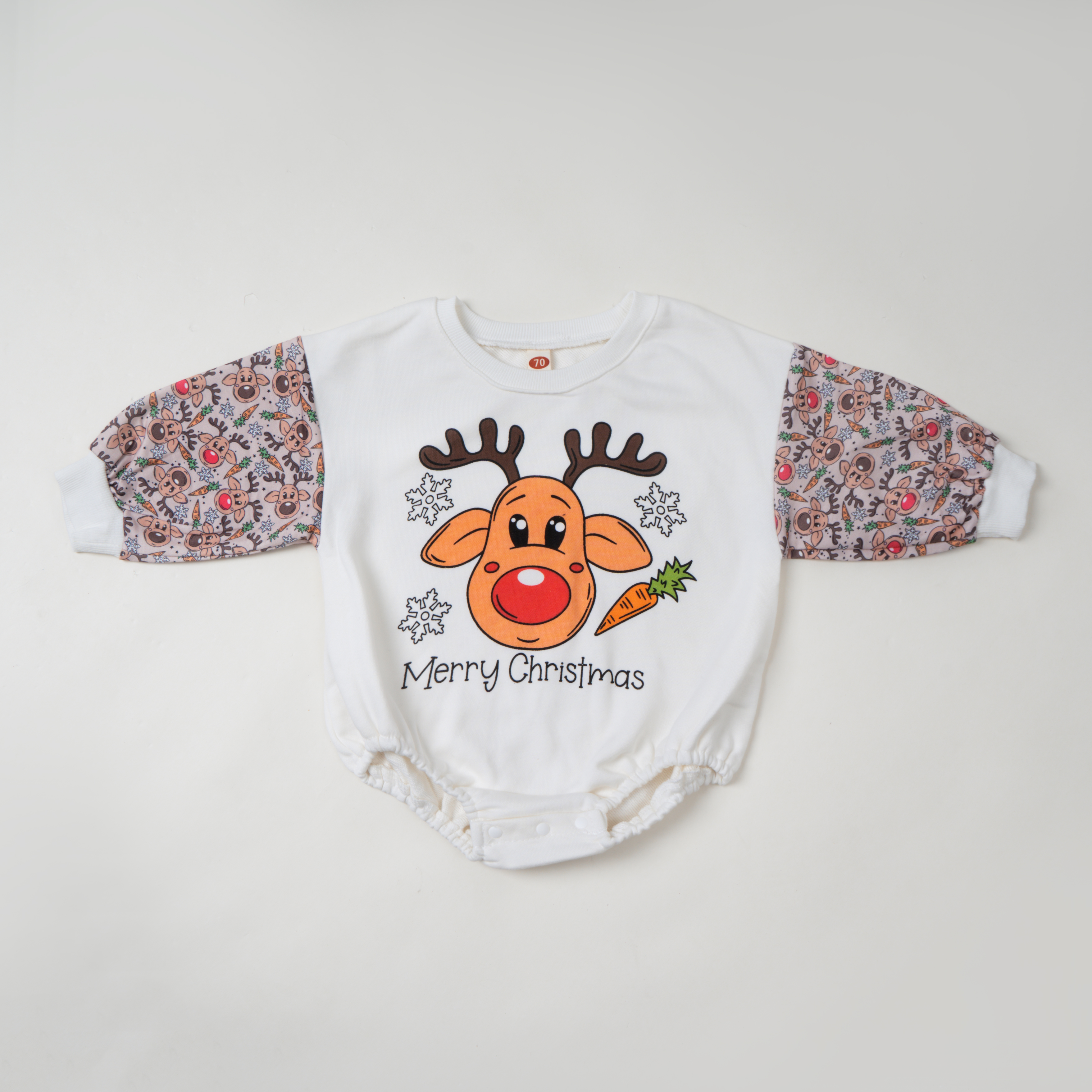 Baby Merry Christmas Romper