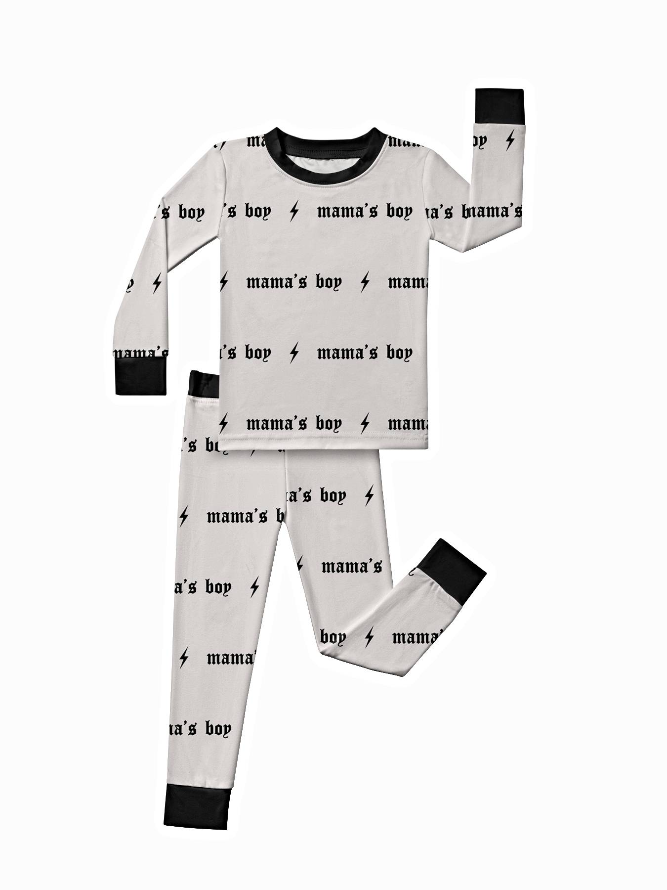 Kid Mama's Boy Bamboo Set ( 2-6Y )