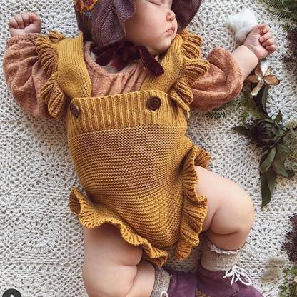 Baby Jnit Flouncing Sweater Suspender-visikids