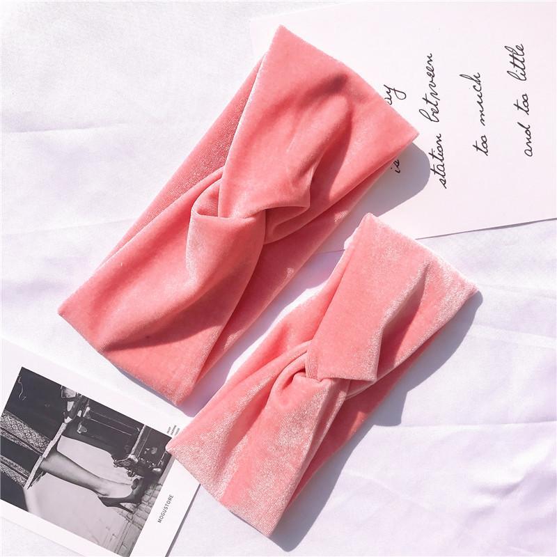 MOM and ME Velvet Cross Hairband-visikids