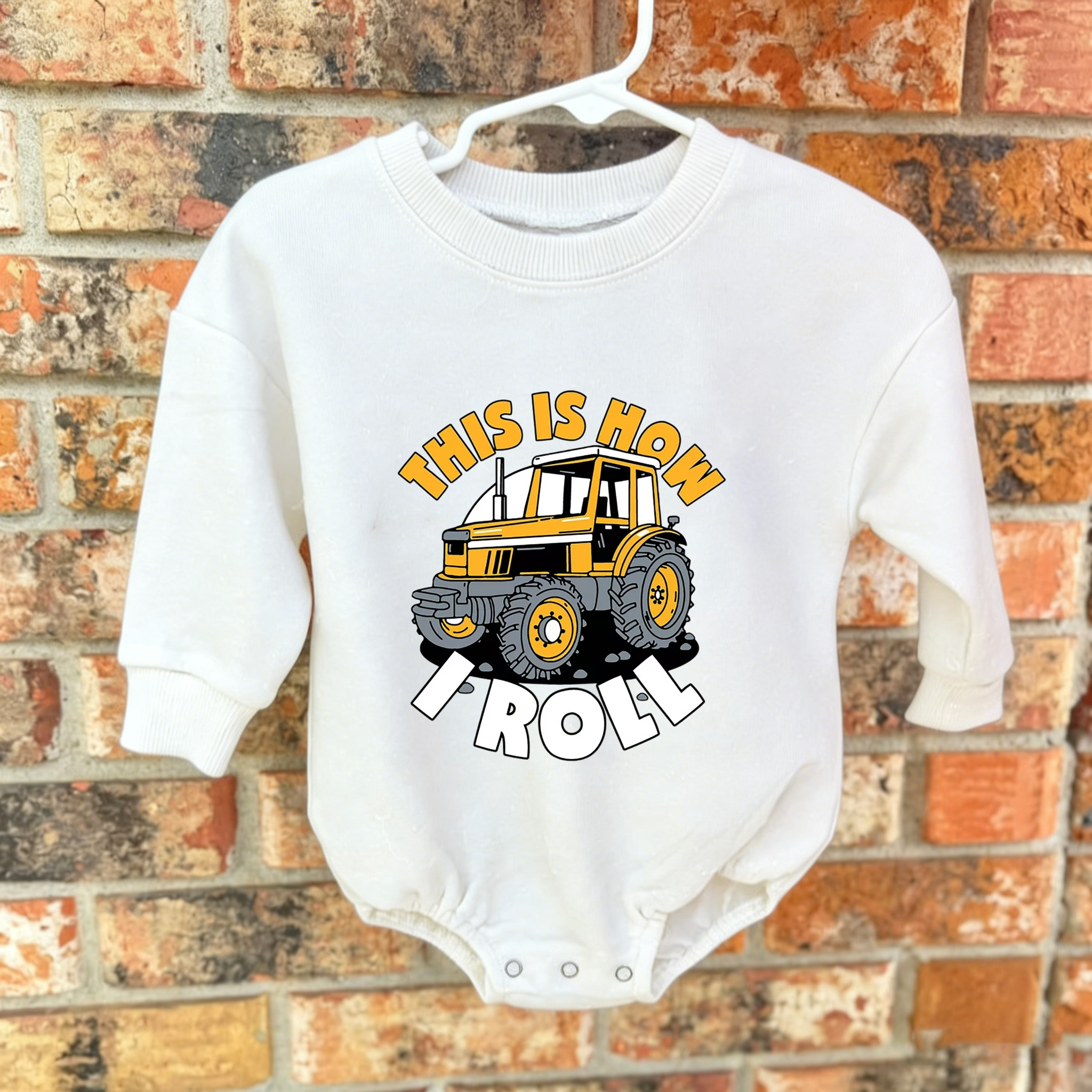 Baby This Is How I Roll Romper