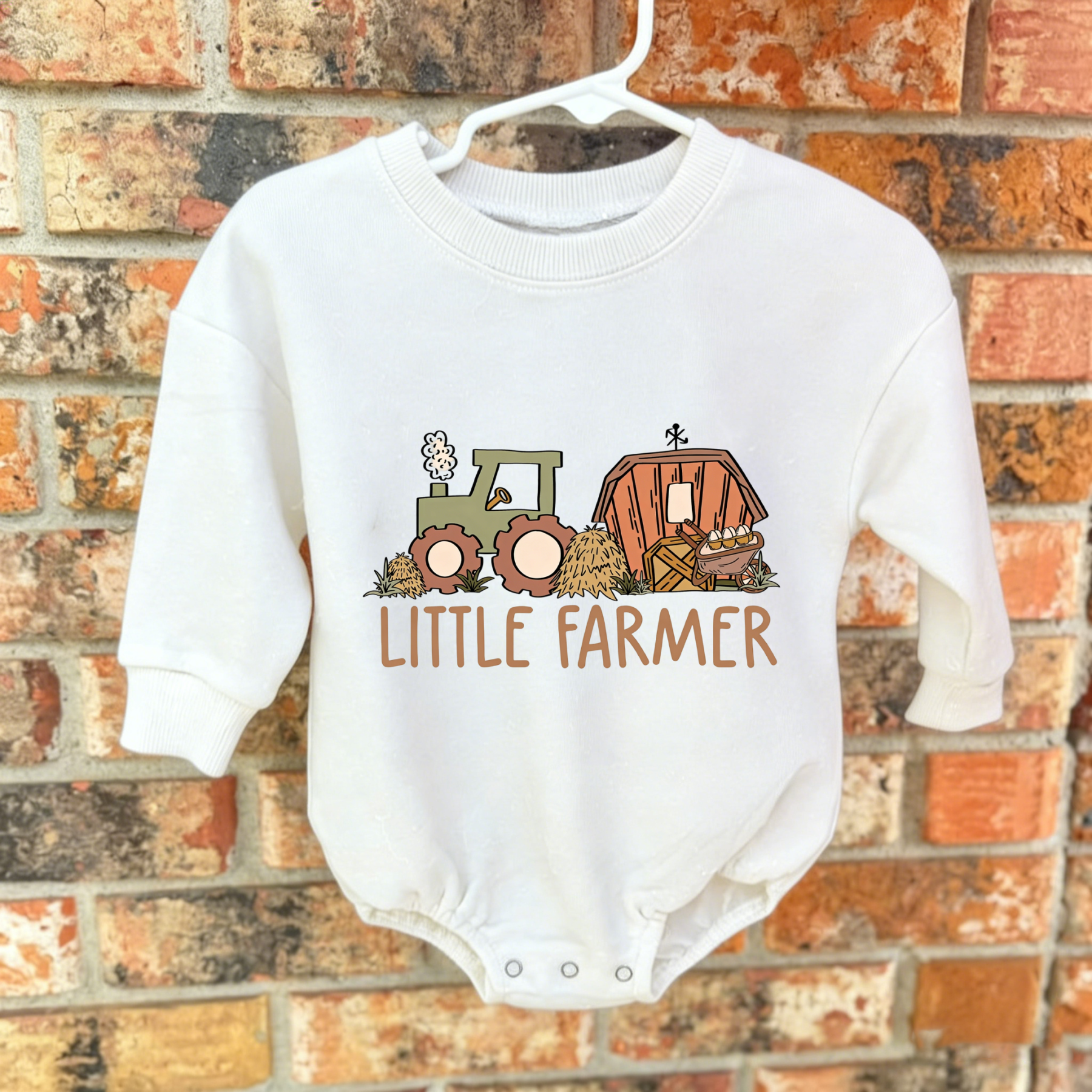 Baby Little Farmer Romper