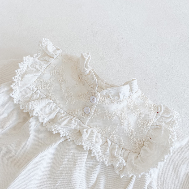 Baby Solid Romper With Hat