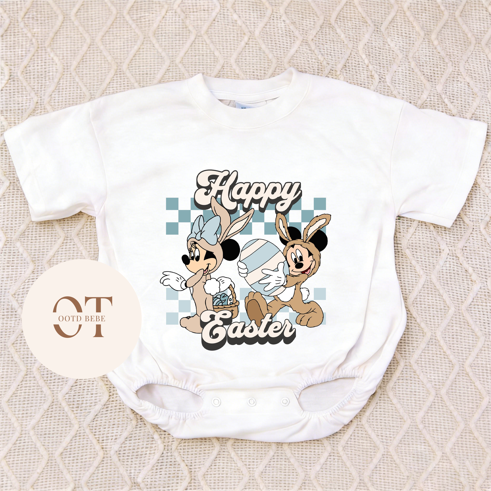 Baby Happy Easter Romper
