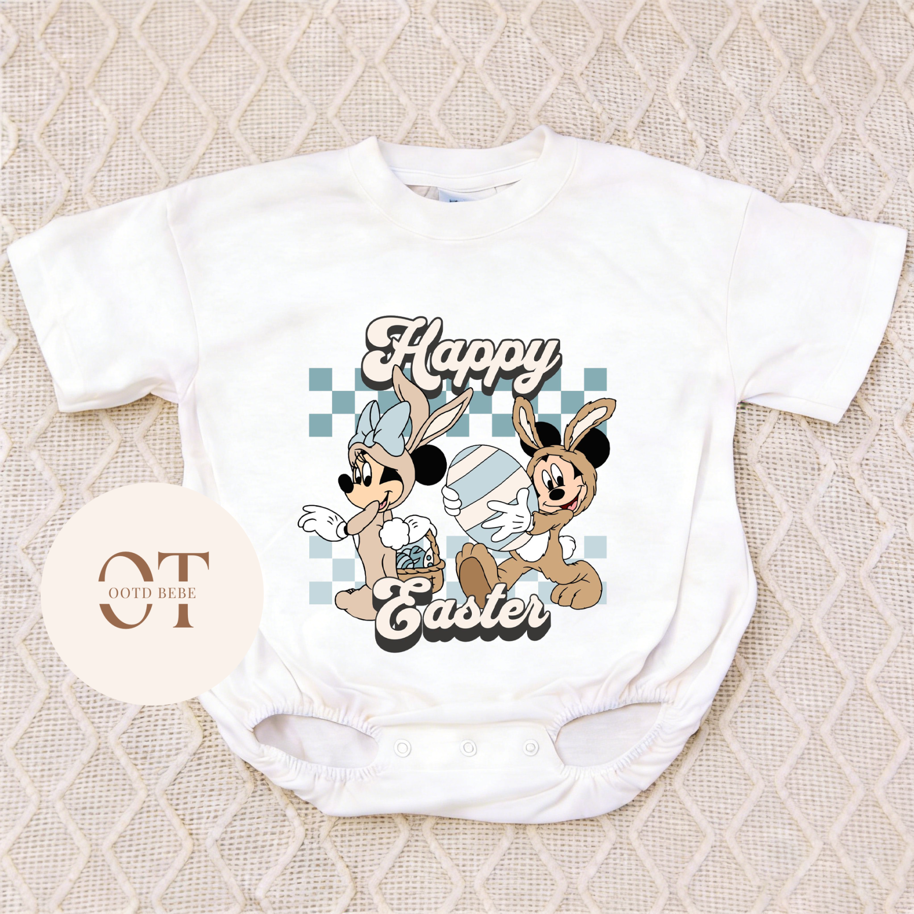 Baby Happy Easter Romper