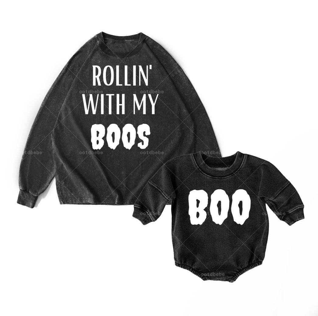 Rollin With My Boos & Boo Matching Clothing