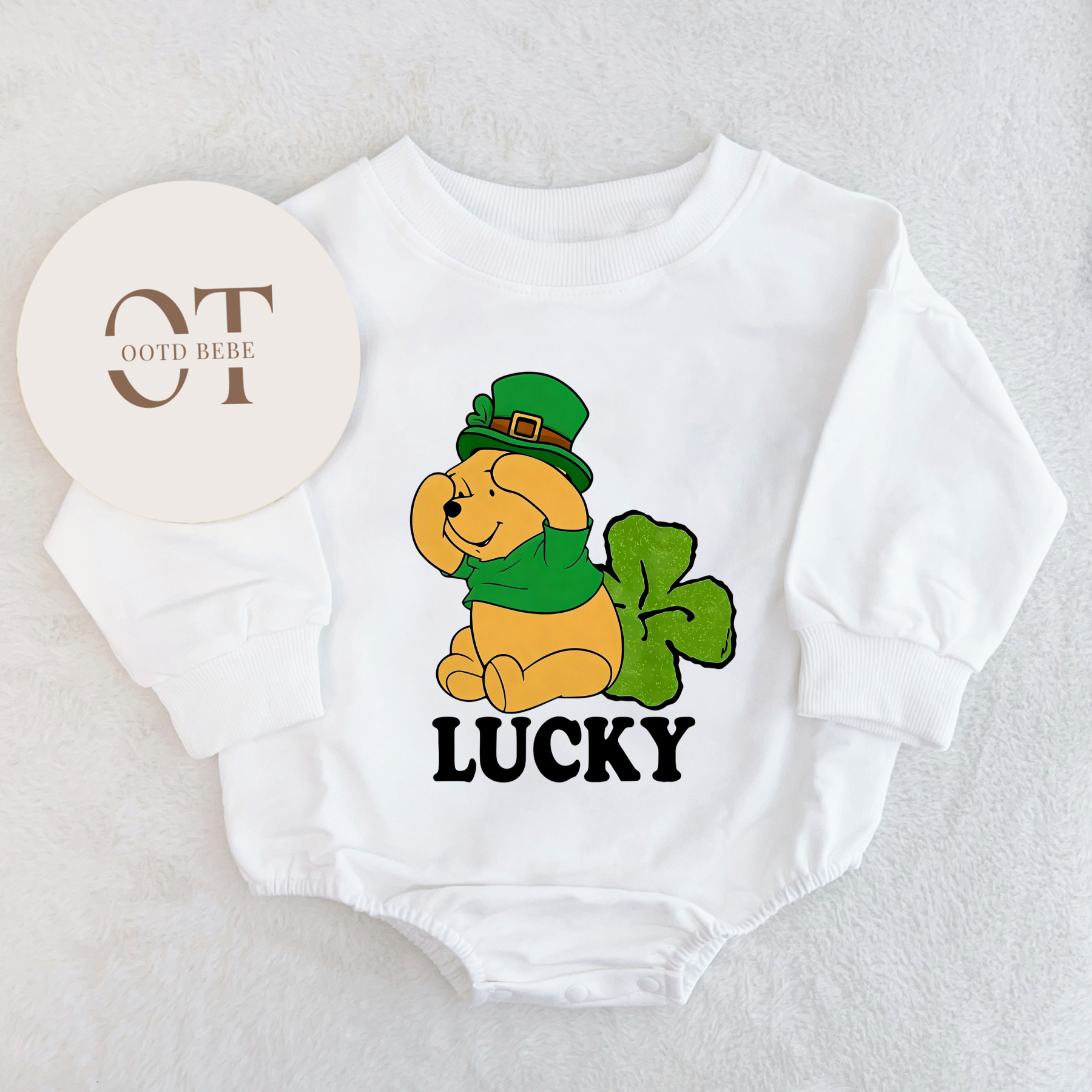 Baby Lucky Bubble Romper