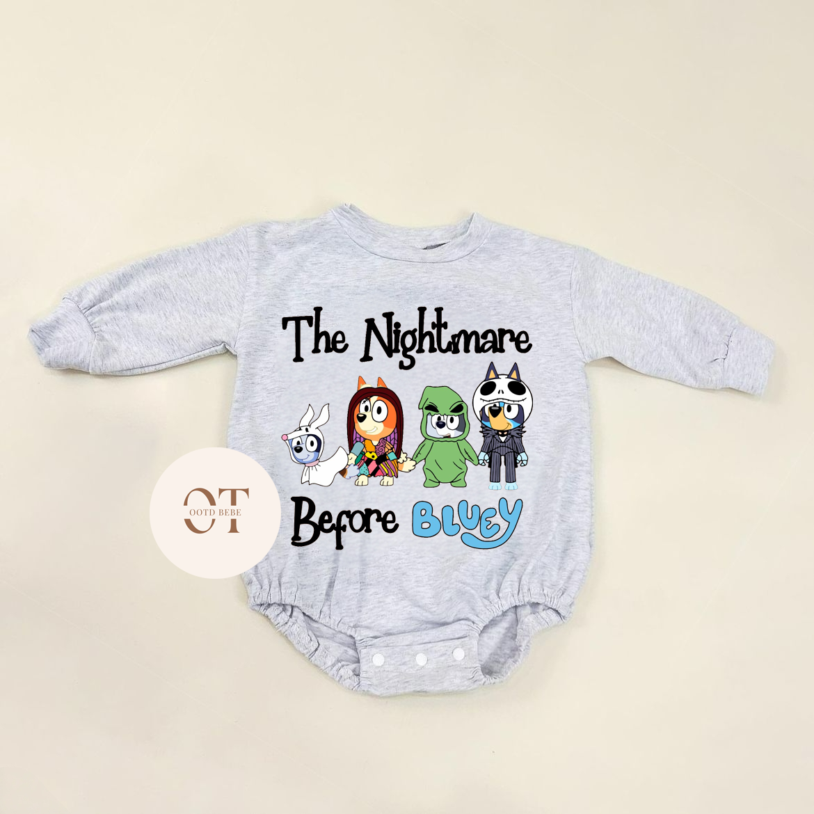 Baby Halloween Bubble Romper