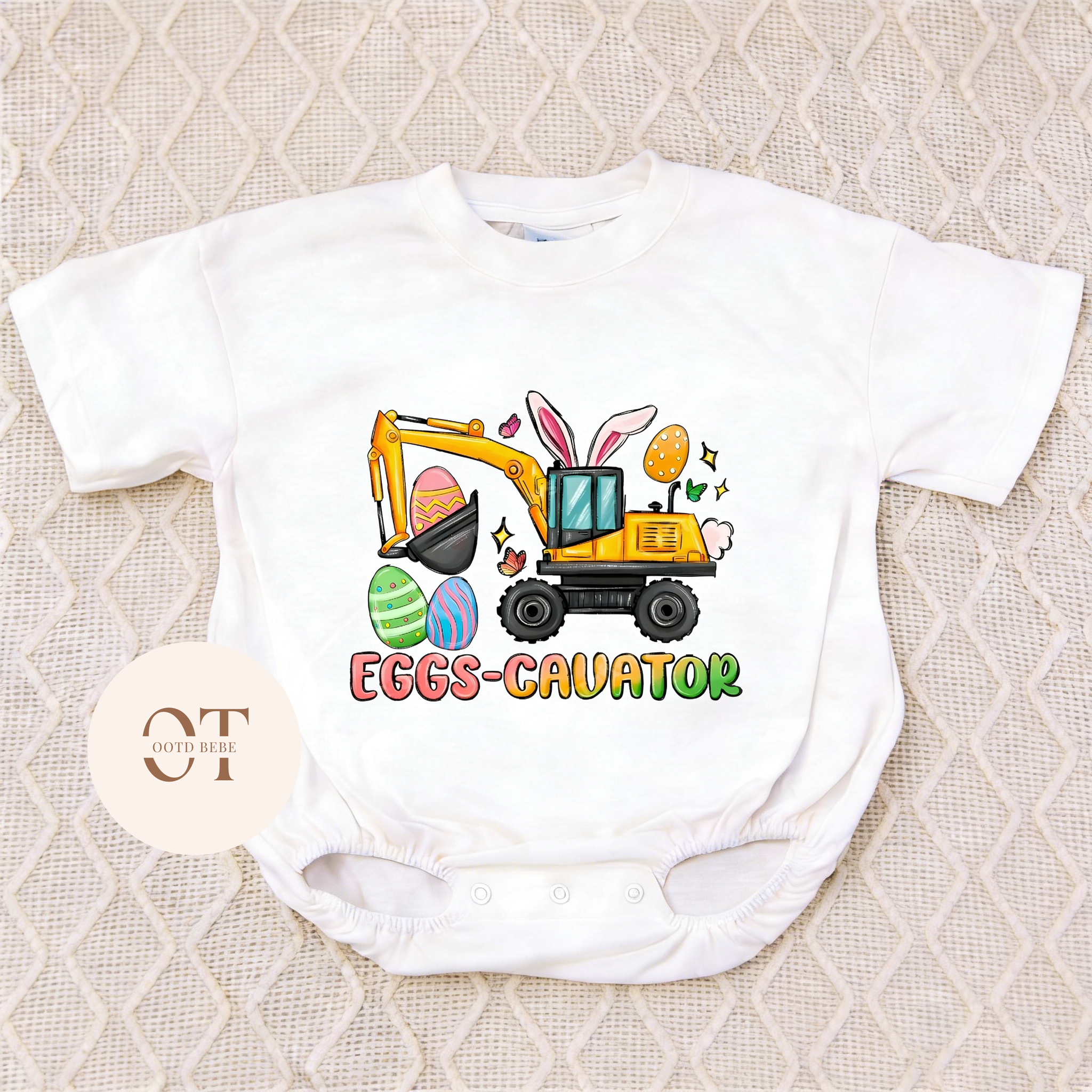 Baby Eggs-Cauator Romper