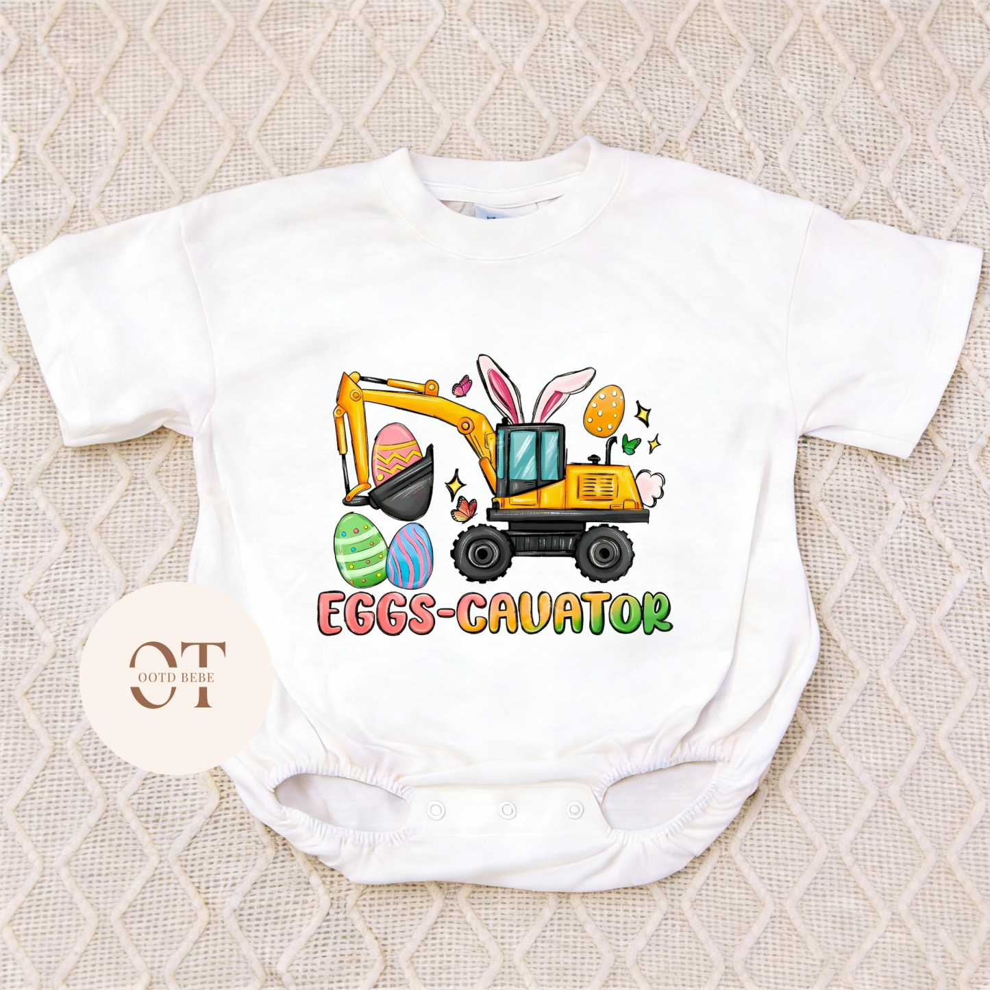 Baby Eggs-Cauator Romper