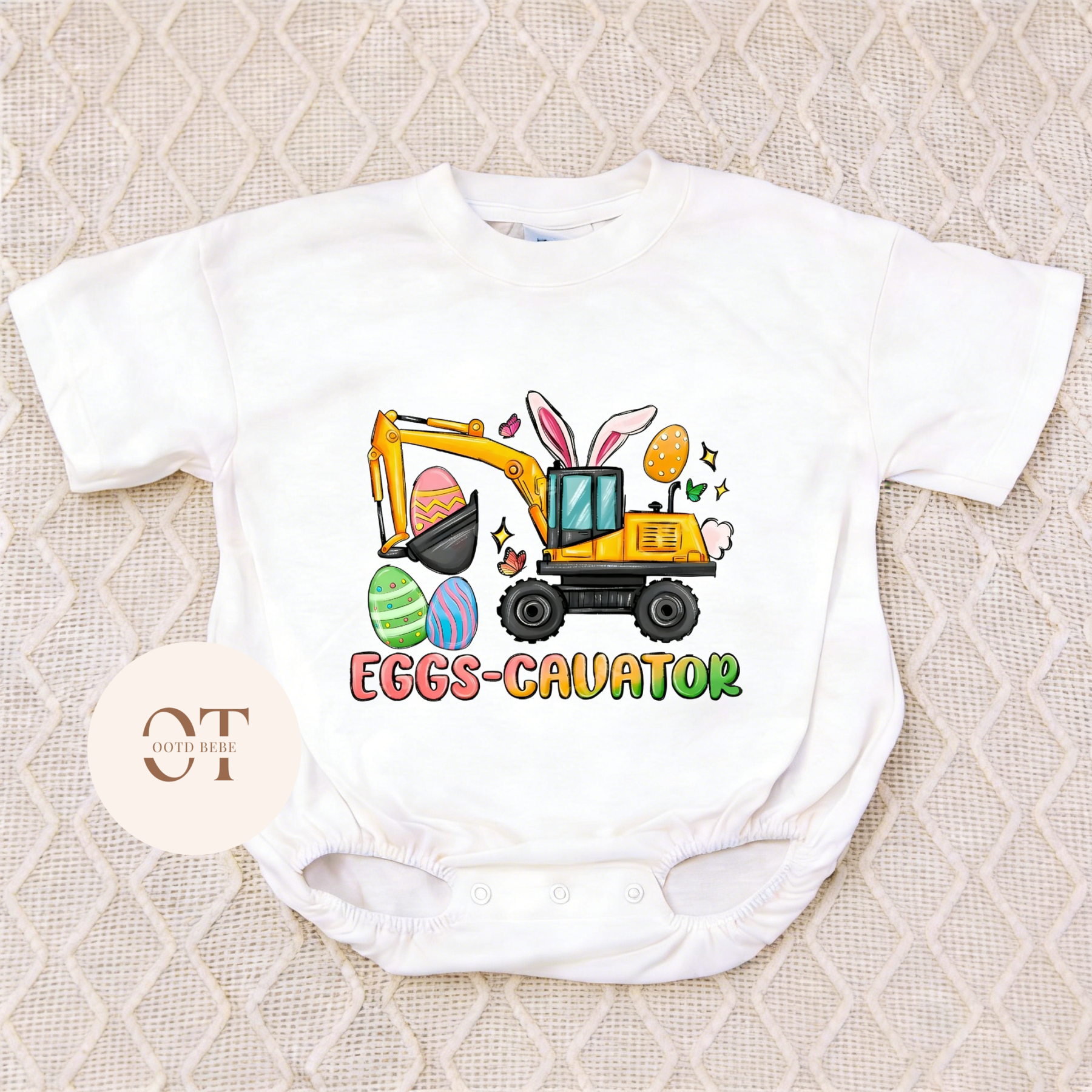 Baby Eggs-Cauator Romper
