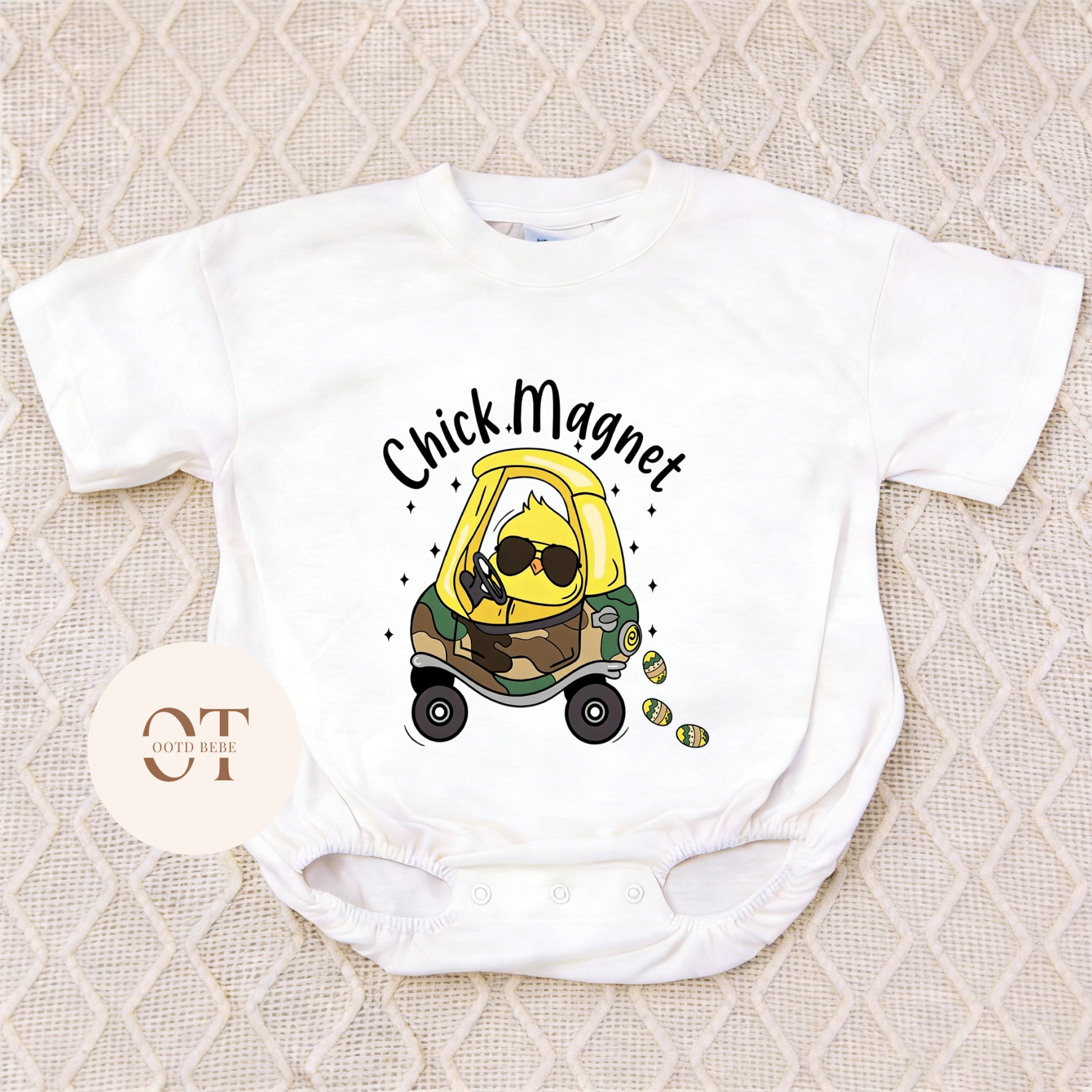 Baby Chick Magnet Romper