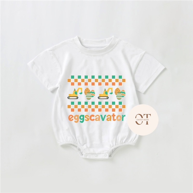 Baby Eggscavator Romper