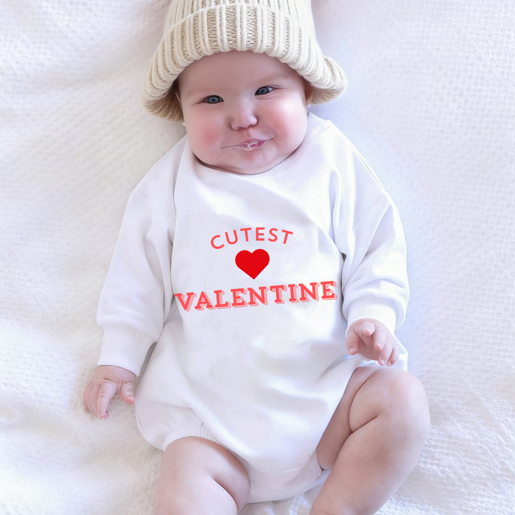 Baby Cutest Valentine Romper