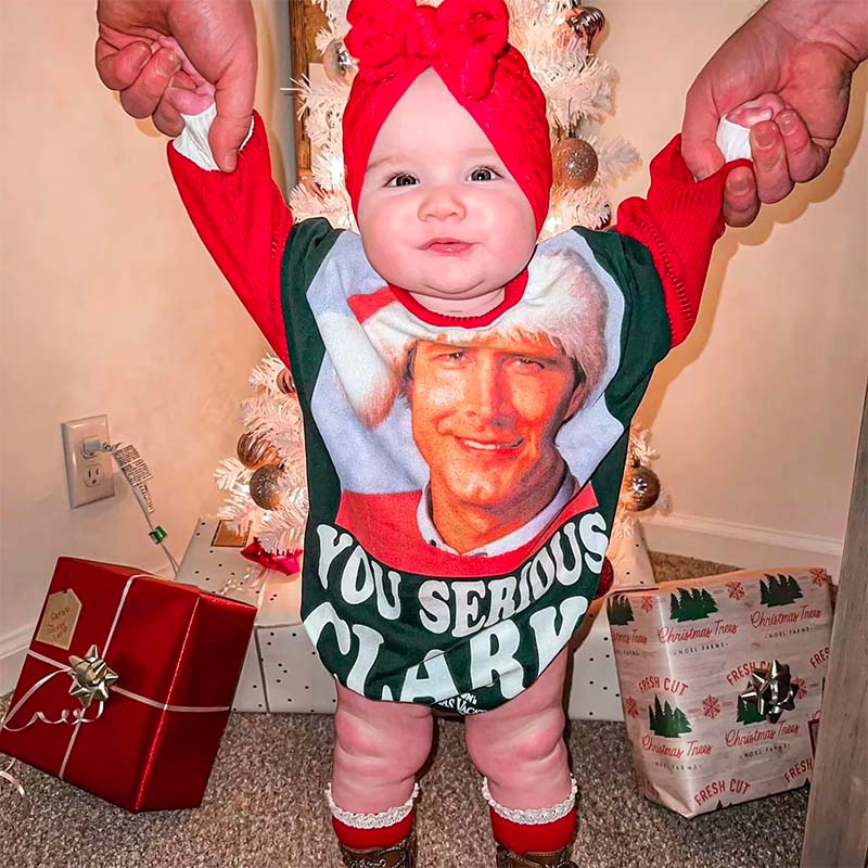 Baby Christmas Romper.