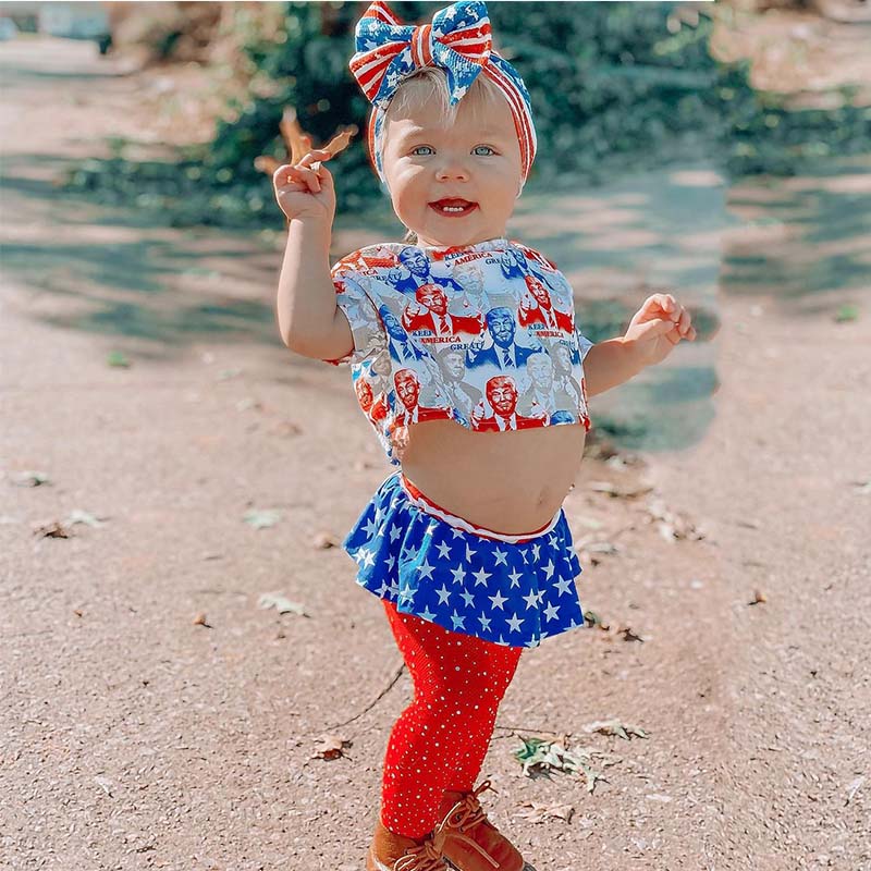 2-Piece  Baby Print Set.