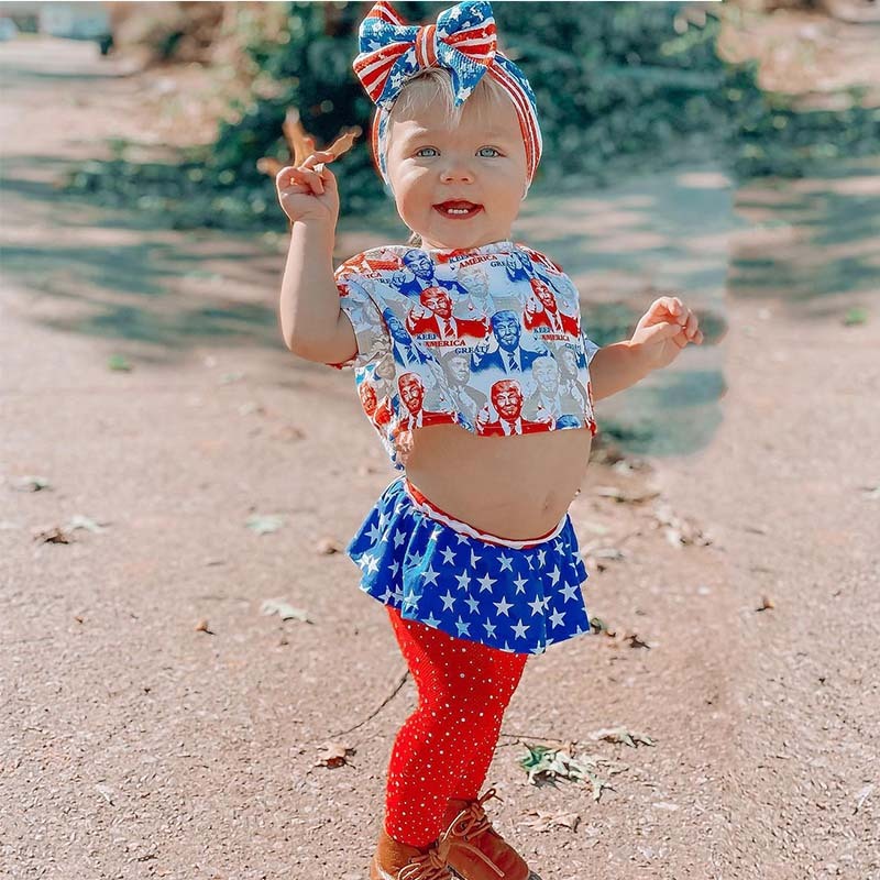 2-Piece  Baby Print Set.