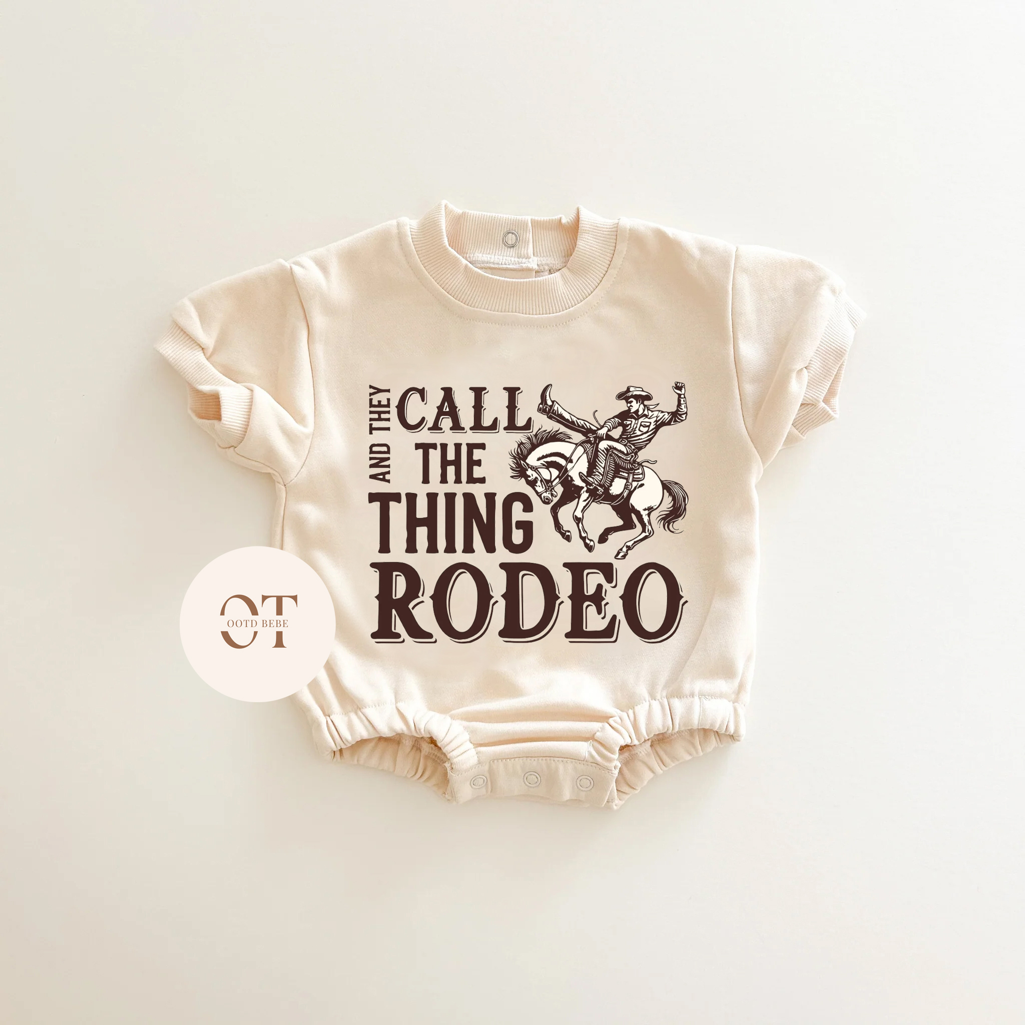 Baby They Call The Thing Rodeo Romper
