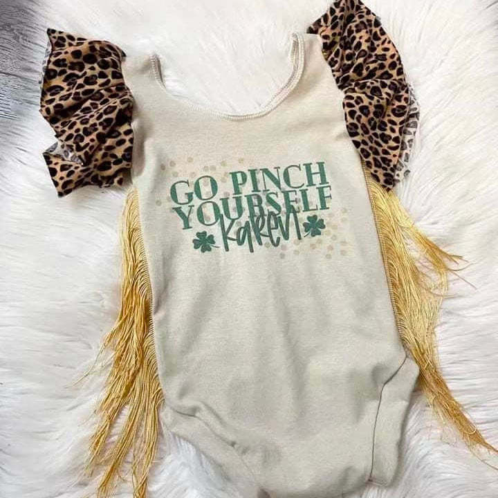 Baby  Print Romper.
