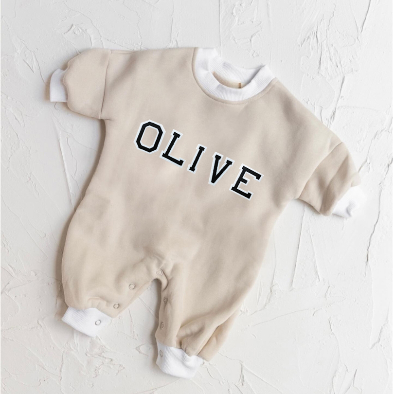 Baby Neutral Solid Jumpsuit-ootdbebe