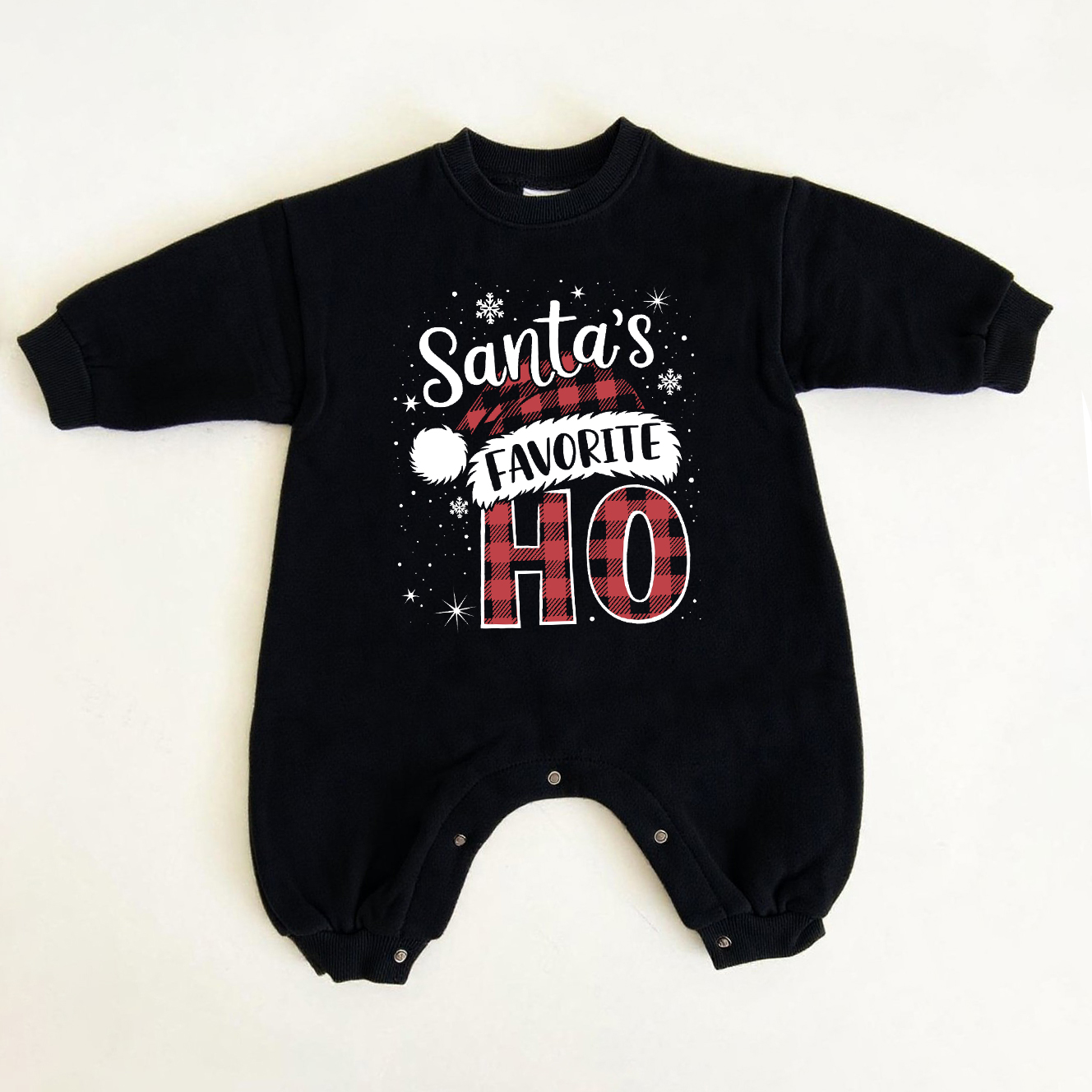 Baby Santa's Favorite Ho Jumpsuit