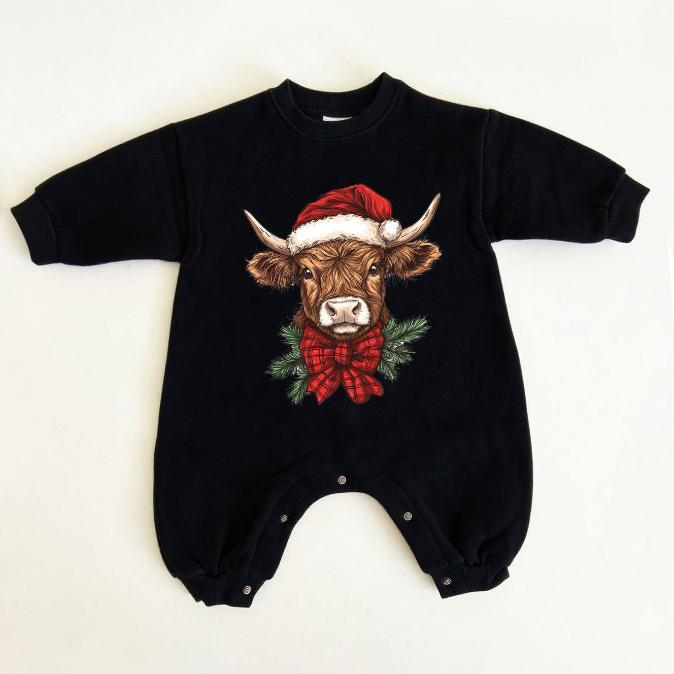 Baby Christmas Cowboy Jumpsuit