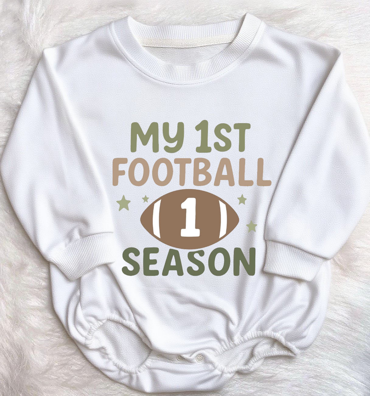 Baby My 1st Football Season Romper