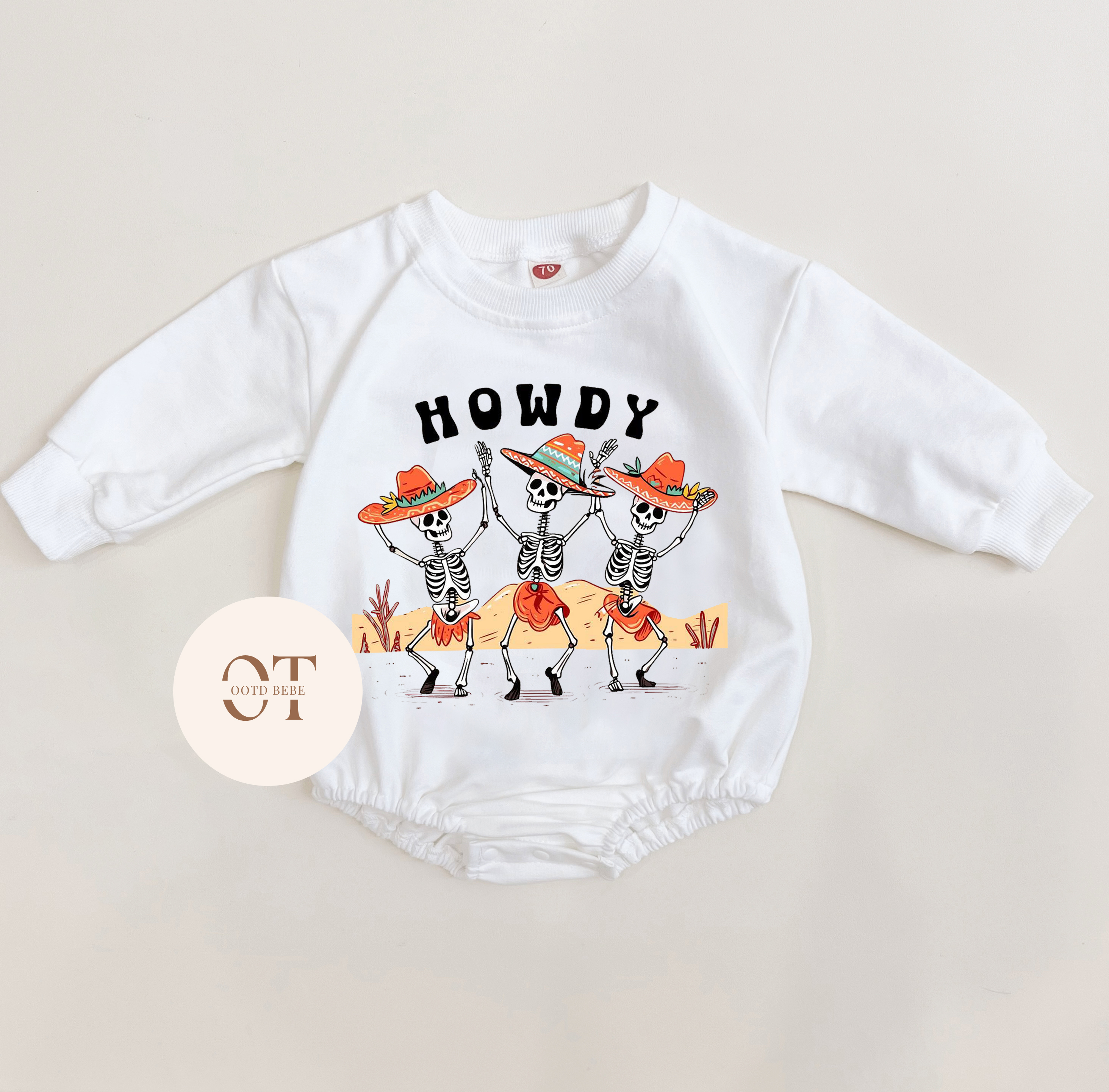Baby Howdy Bubble Romper