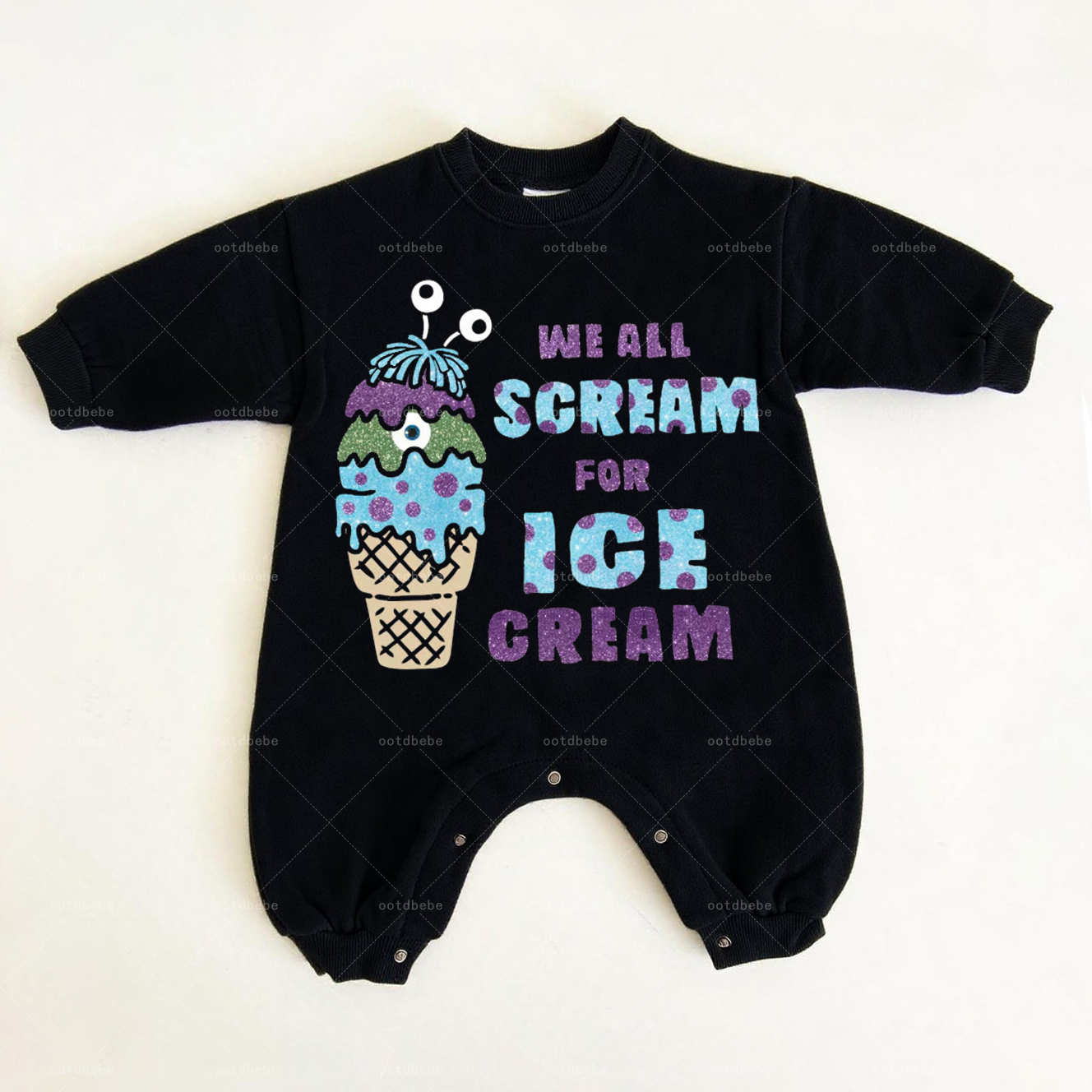 Baby We All Scream For Ice Cream Jumpsuit