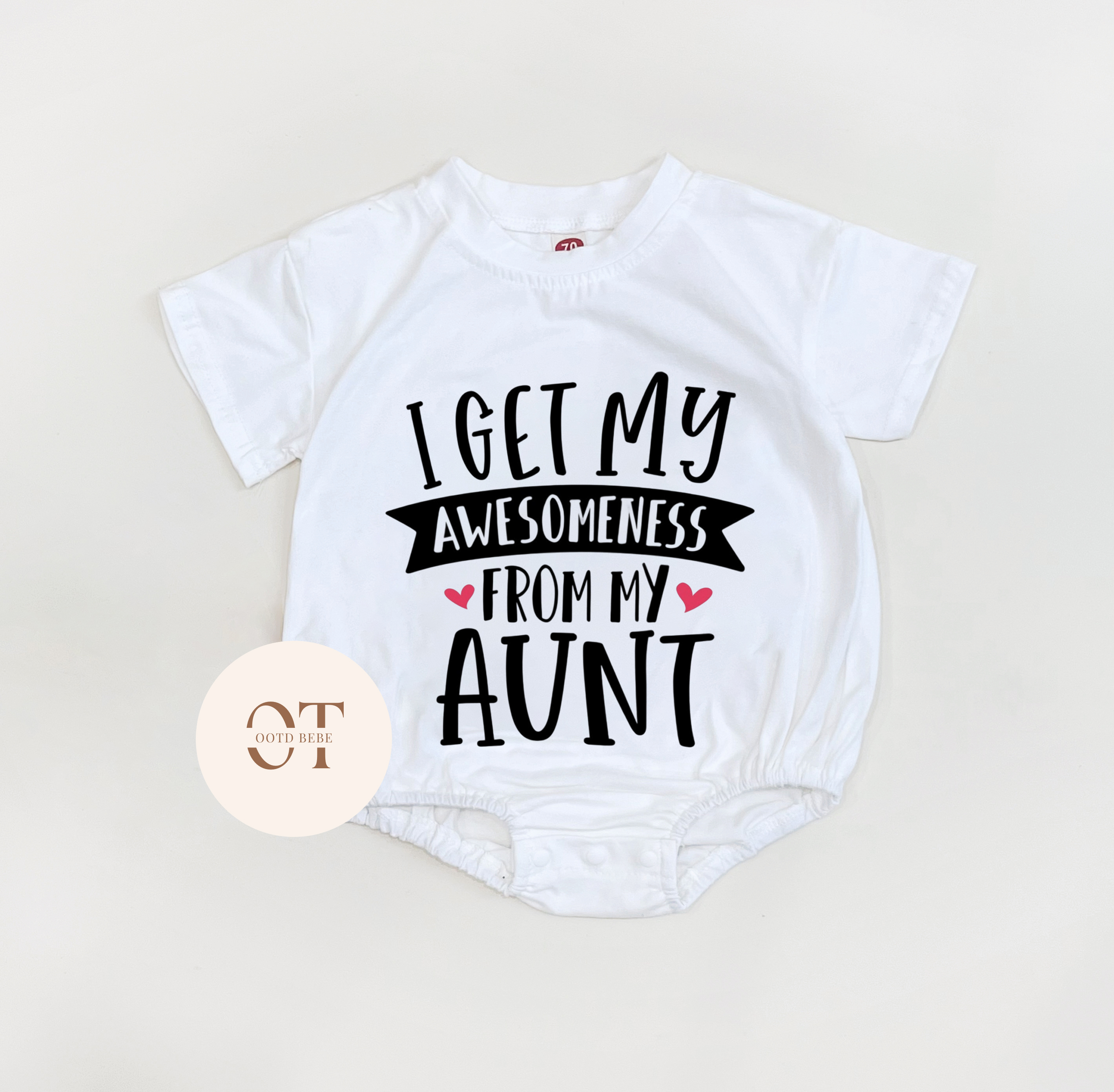 Baby I Get My Awesomeness From My Aunt Romper